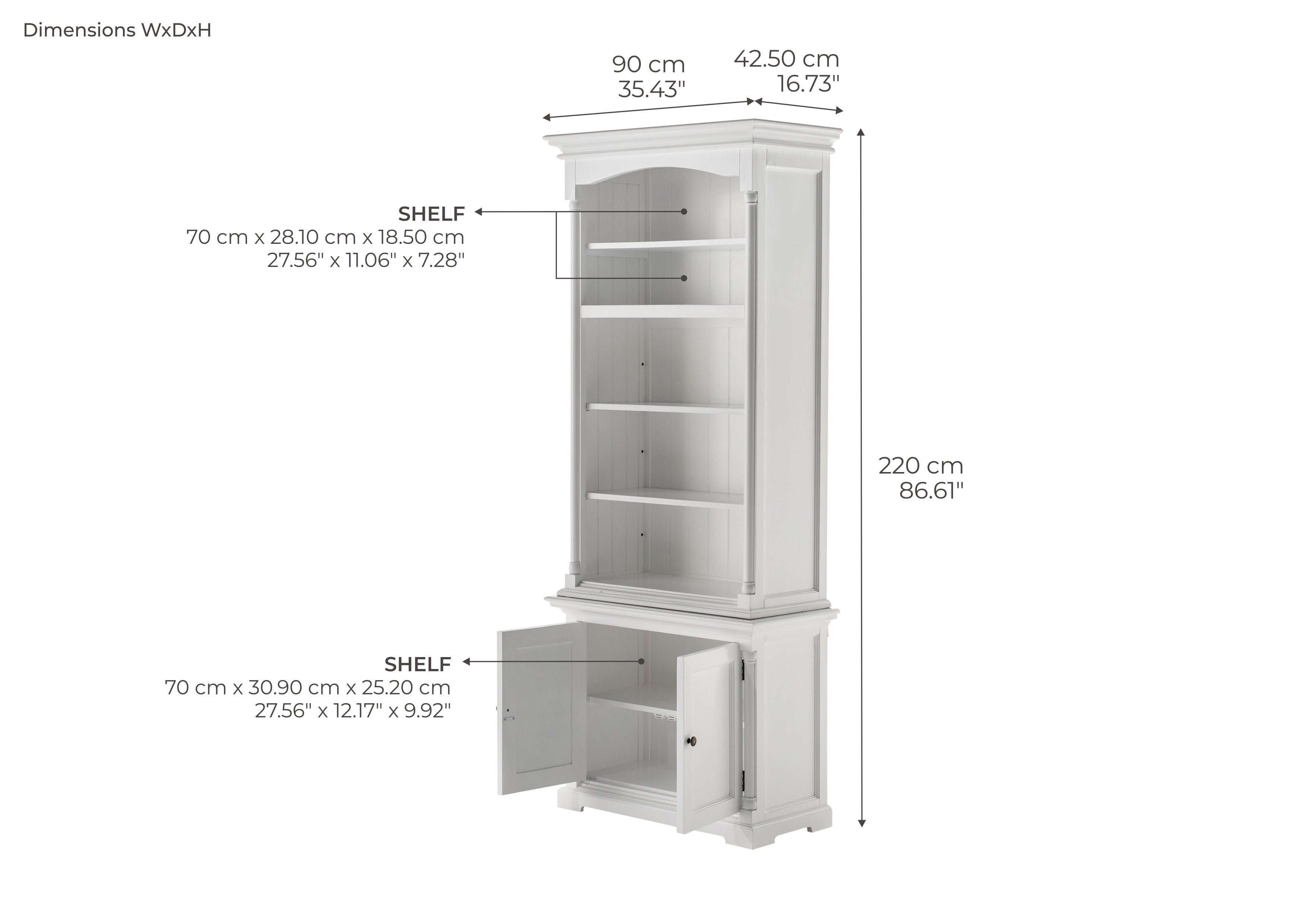 Provence - Single-Bay Hutch Unit - TOP
