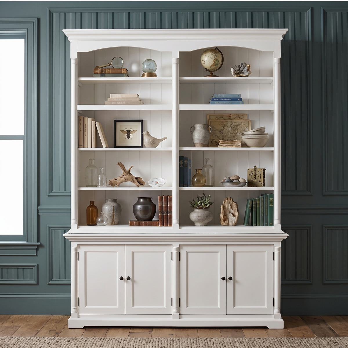 Provence Double-Bay Hutch Unit 65''