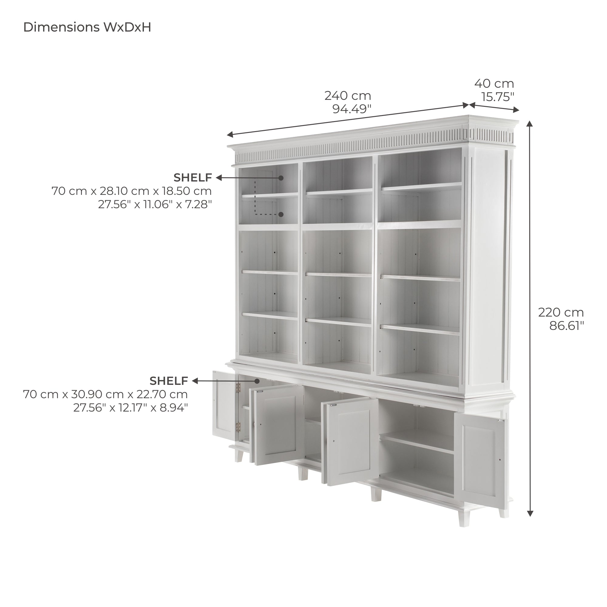 Skansen Triple-Bay Hutch Unit