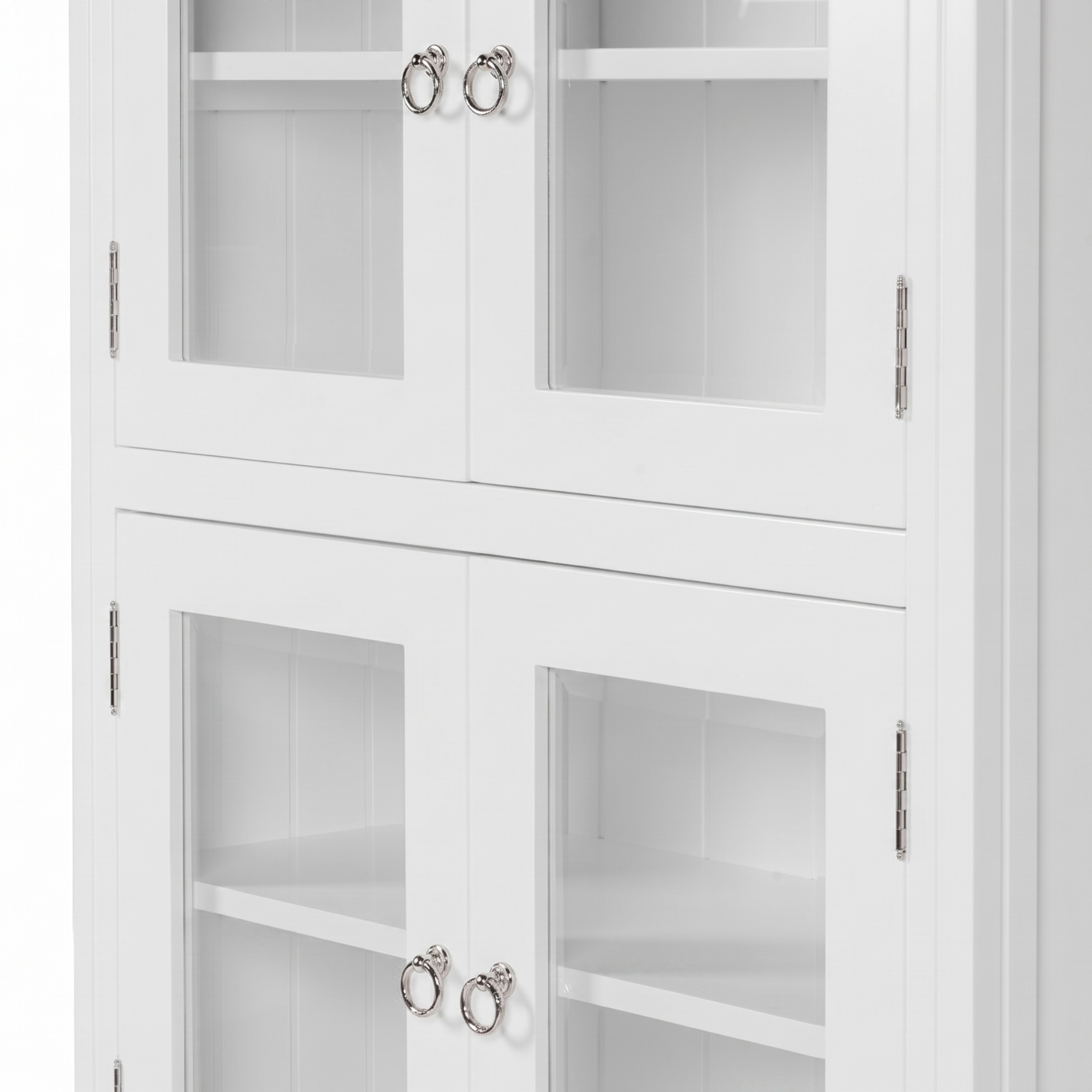 Skansen Pantry Cabinet with 6 Glass Doors
