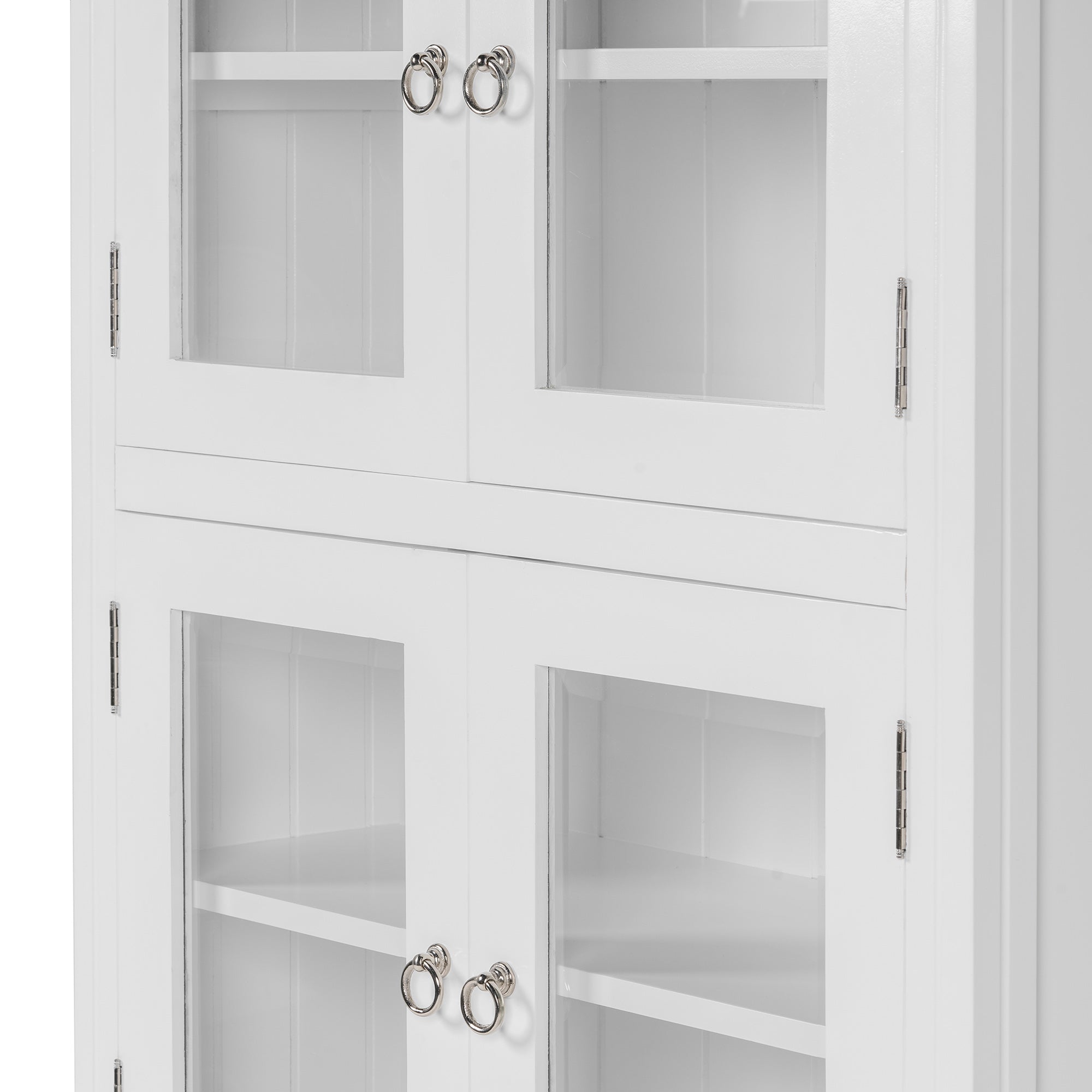 Skansen Pantry Cabinet with 6 Glass Doors