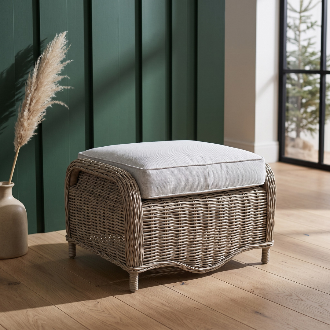 Wickerworks Mizzen Ottoman