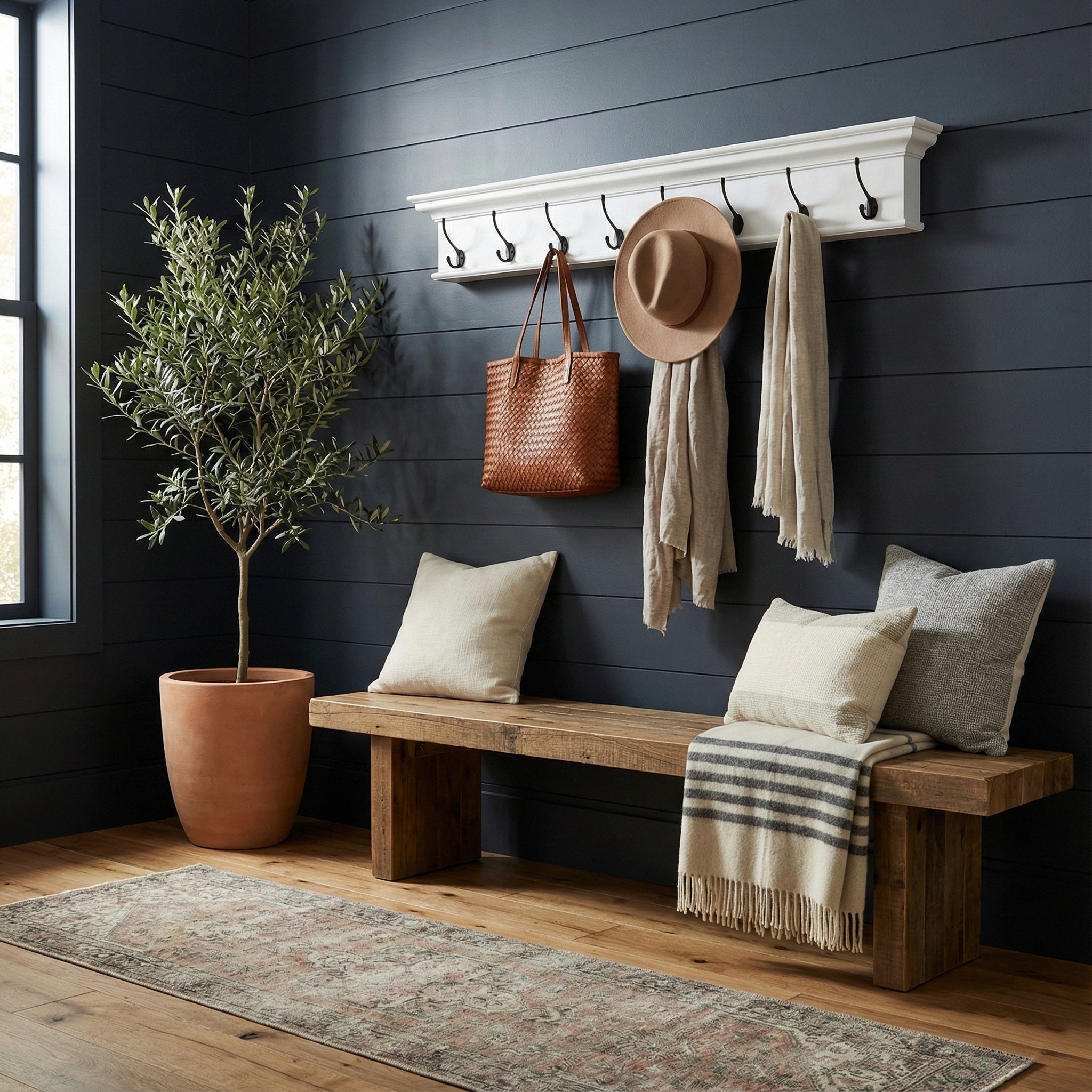 Halifax 8 Hook Coat Rack