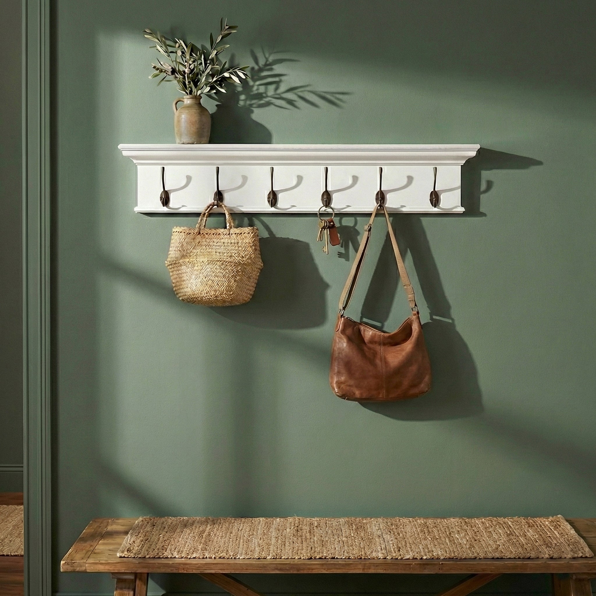Halifax 6 Hook Coat Rack