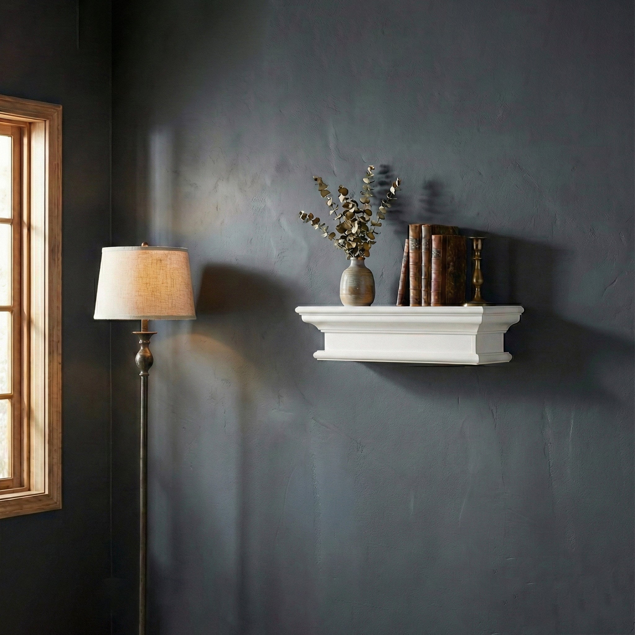 Halifax Floating Wall Shelf, Short