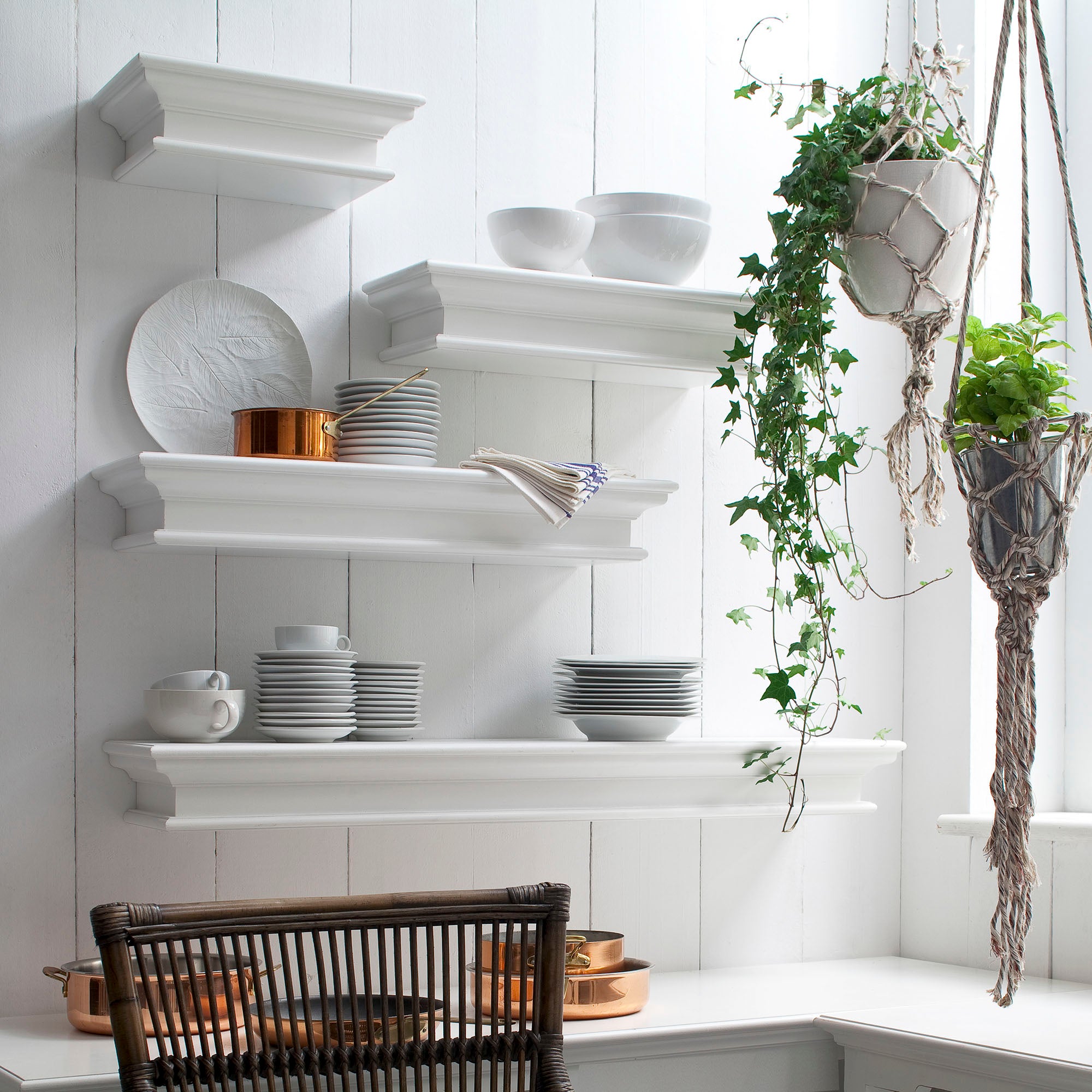 Halifax Floating Wall Shelf, Medium