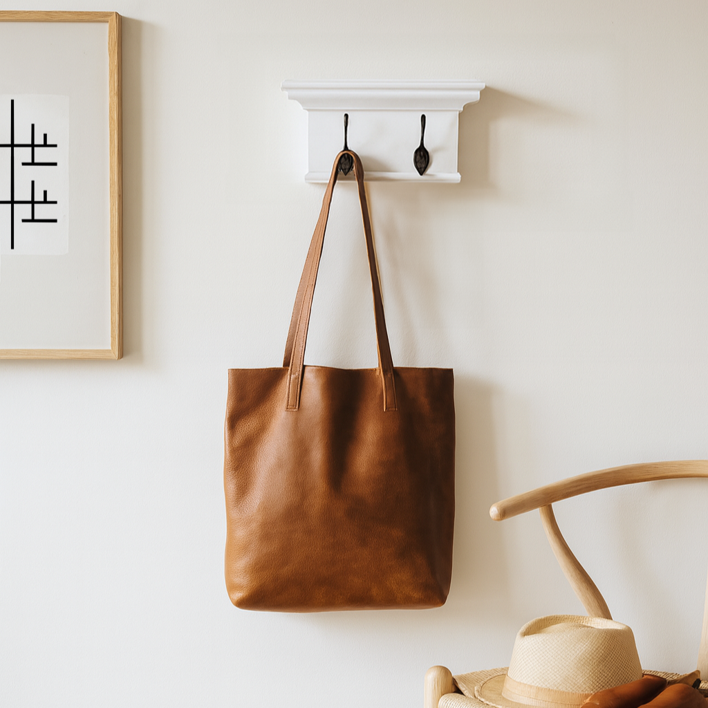 Halifax Coat Hanger Wall Unit 2 Hook - White