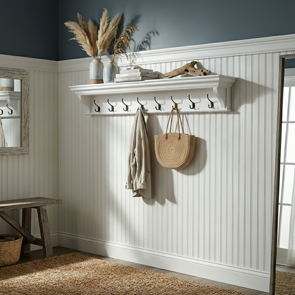 Halifax 8 Hook Coat Rack