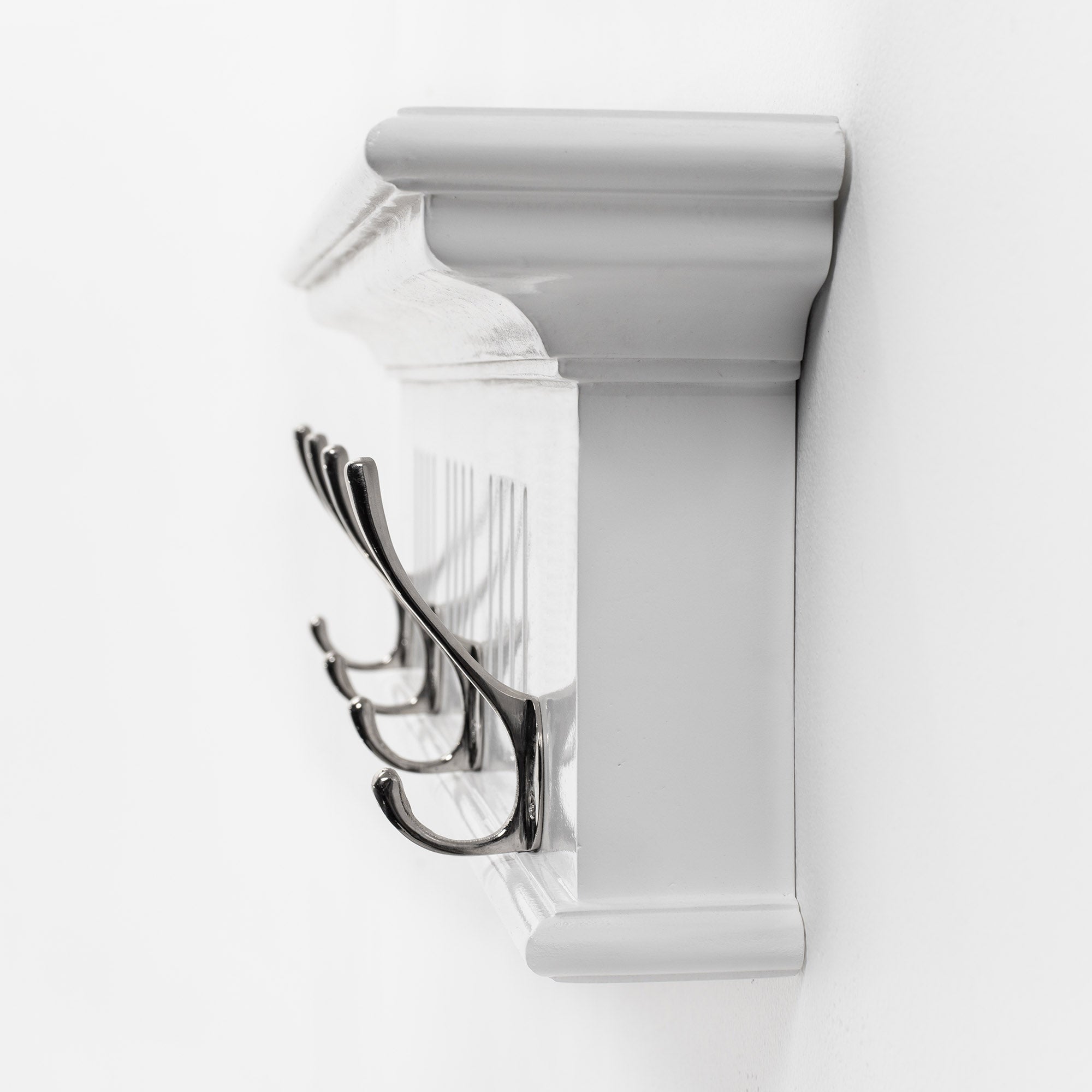 Skansen 4 Hook Coat Rack