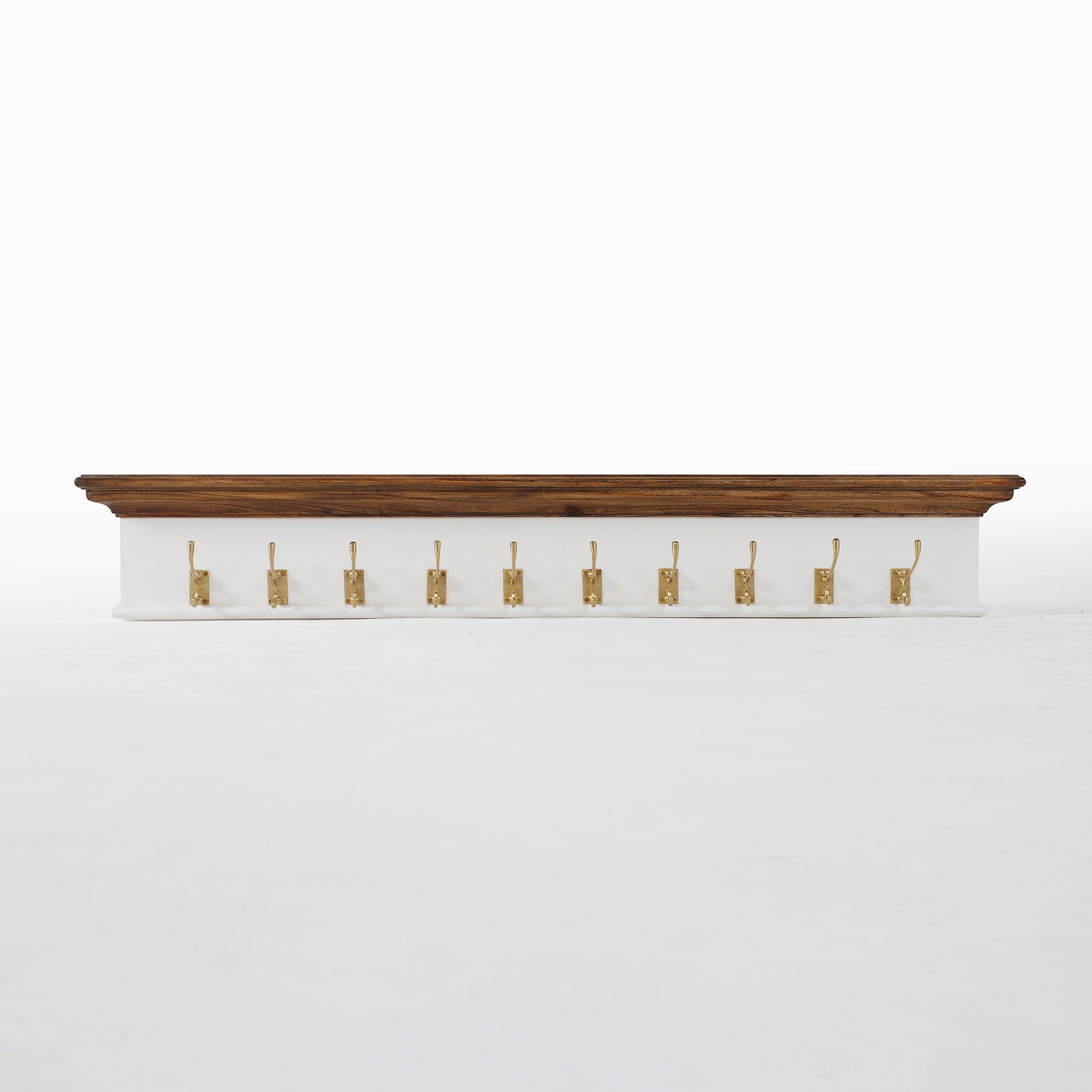 Corfu Coat Rack, Medium Brown