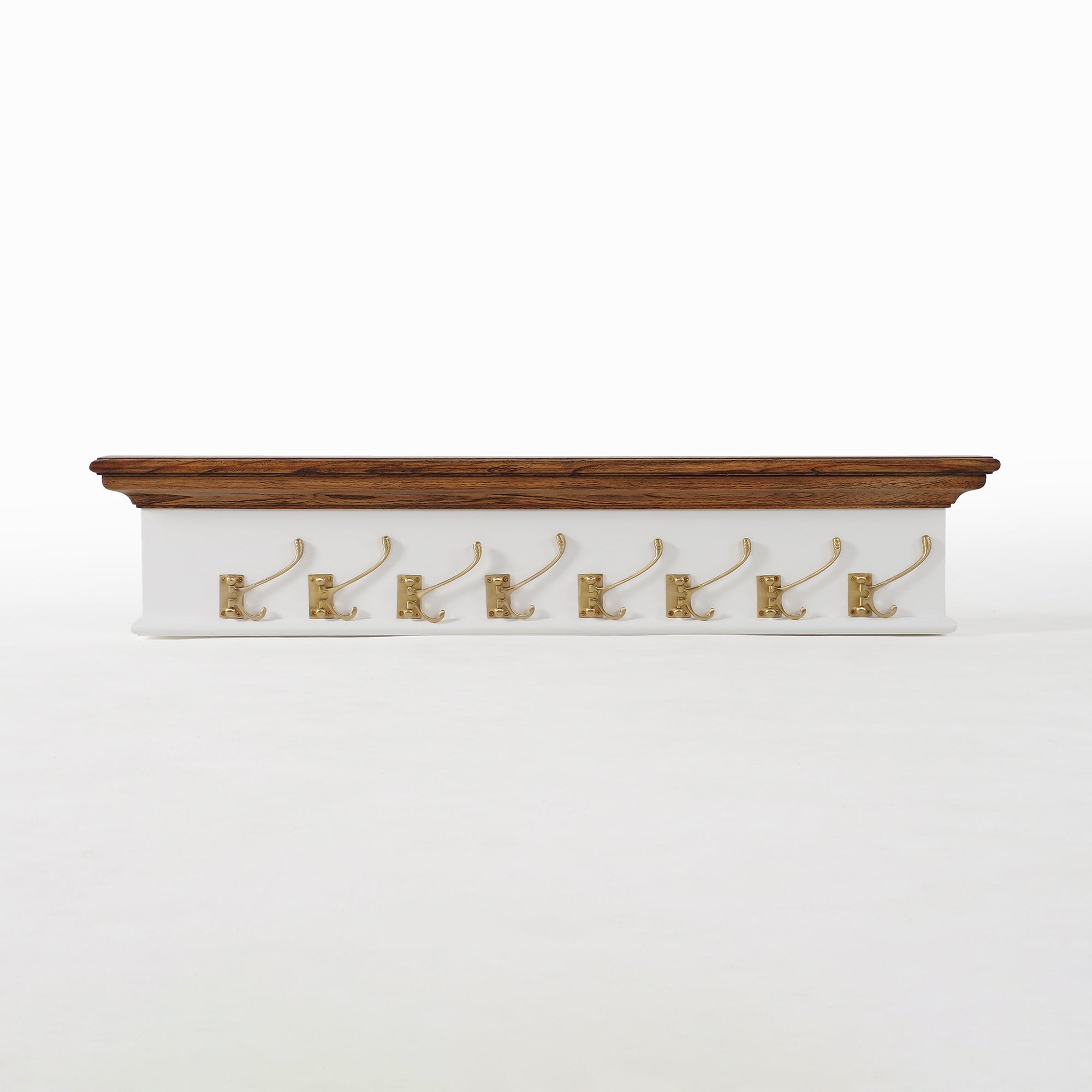 Corfu Coat Rack, Medium Brown