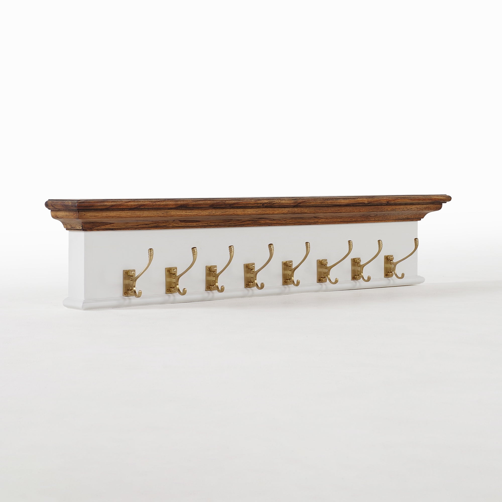 Corfu Coat Rack, Medium Brown