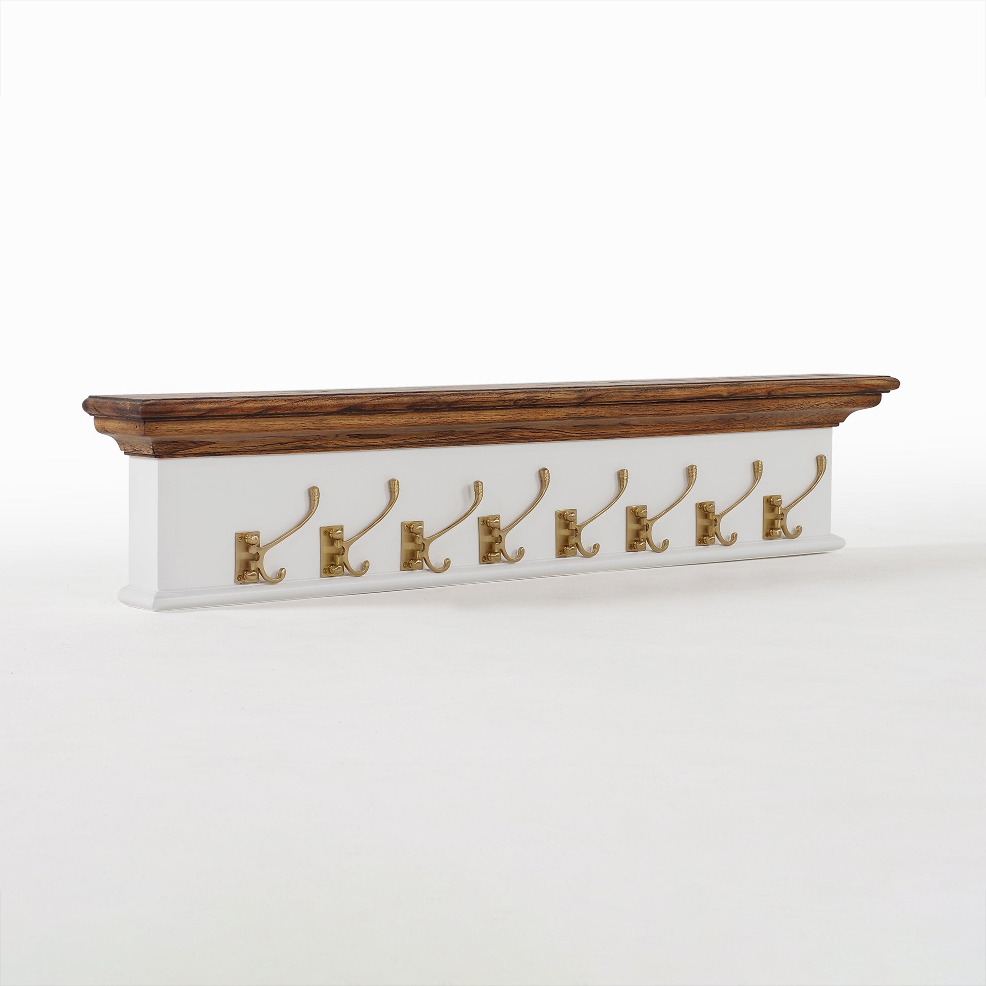 Corfu Coat Rack, Medium Brown