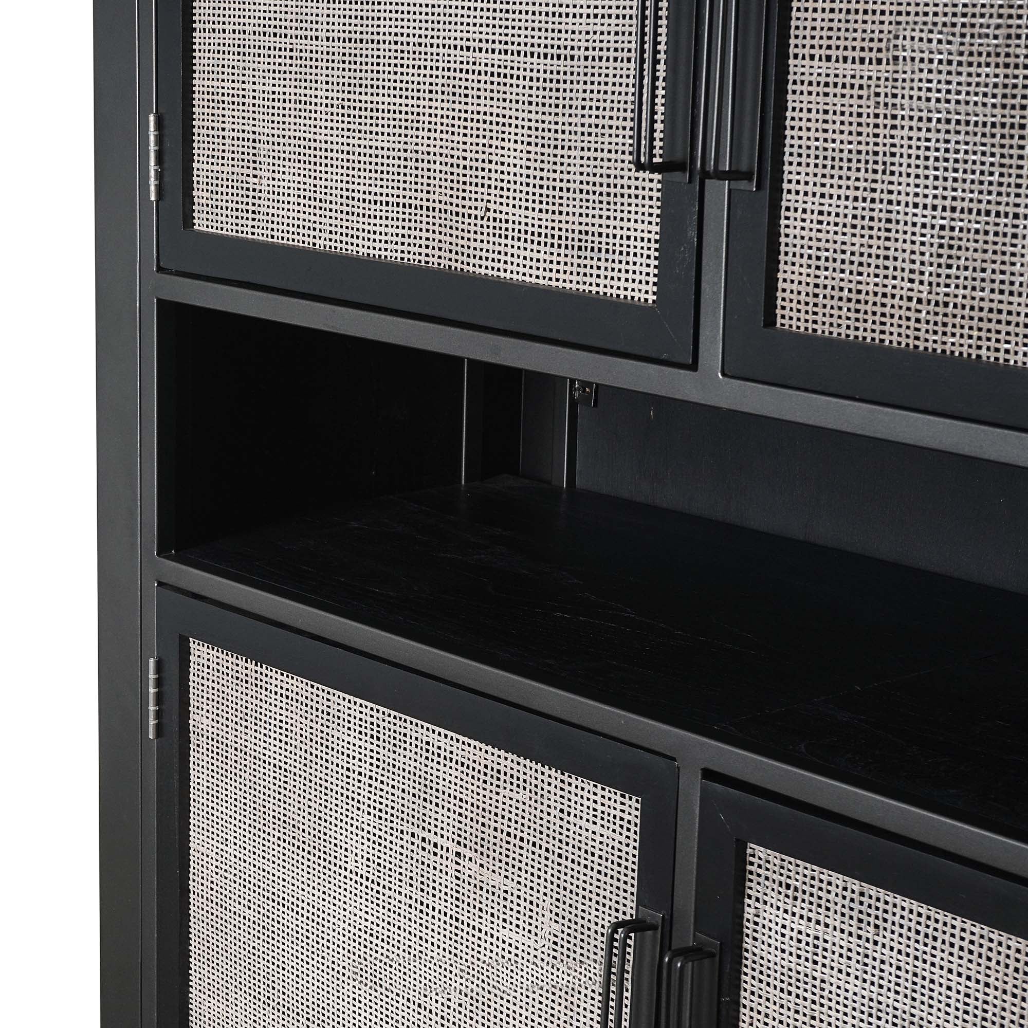 Nordic Mindi Rattan Buffet 4 Doors