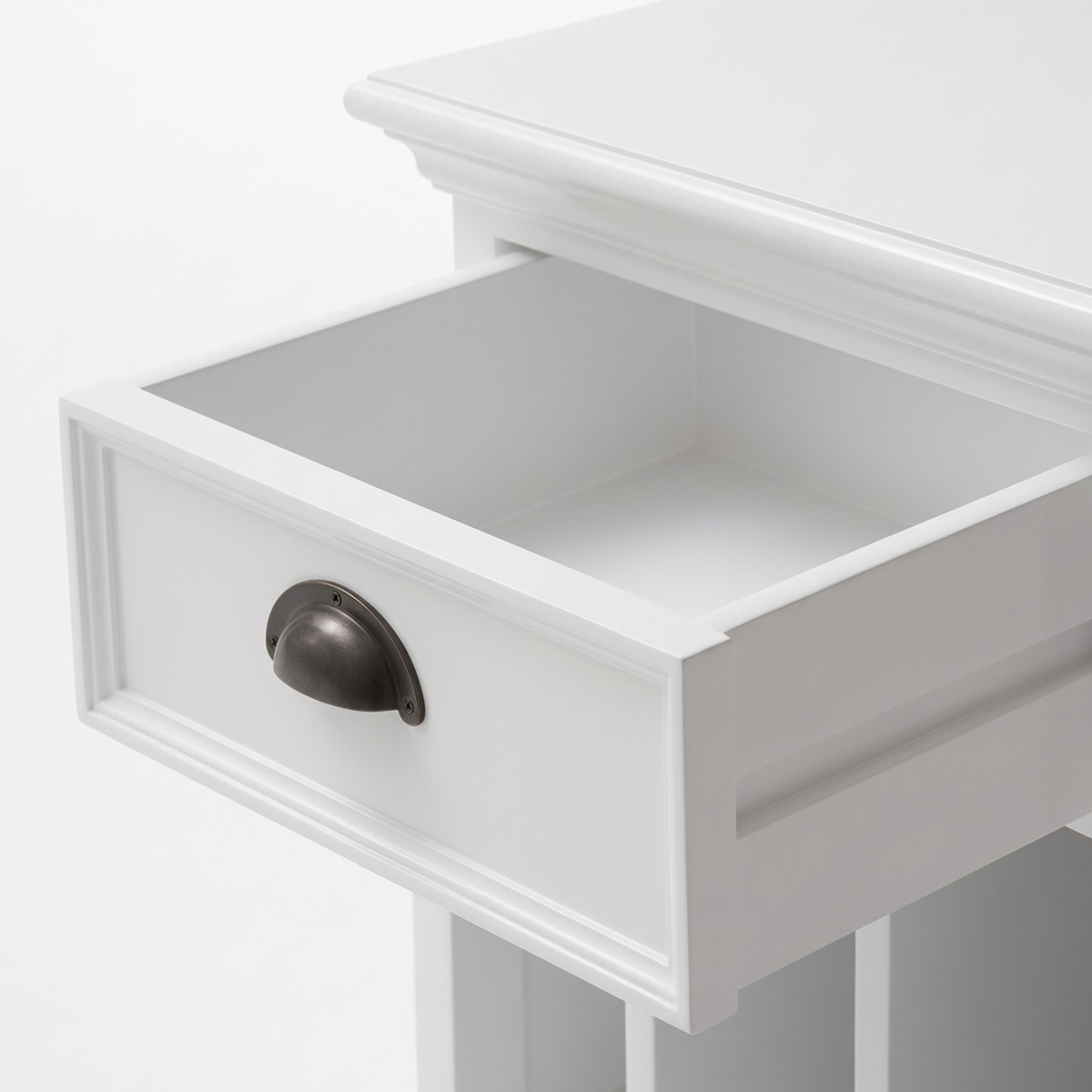Halifax Bedside Table with Dividers