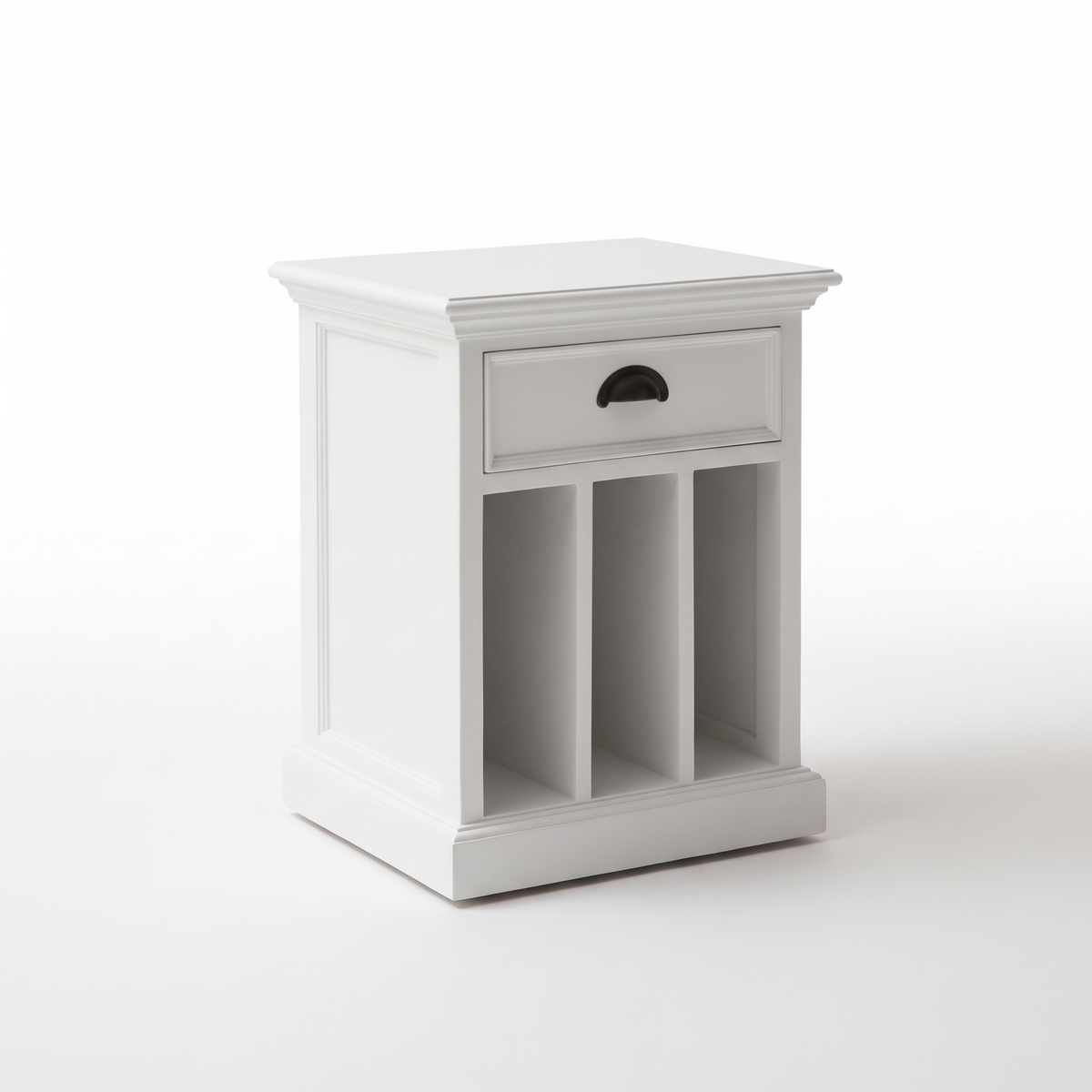 Halifax Bedside Table with Dividers