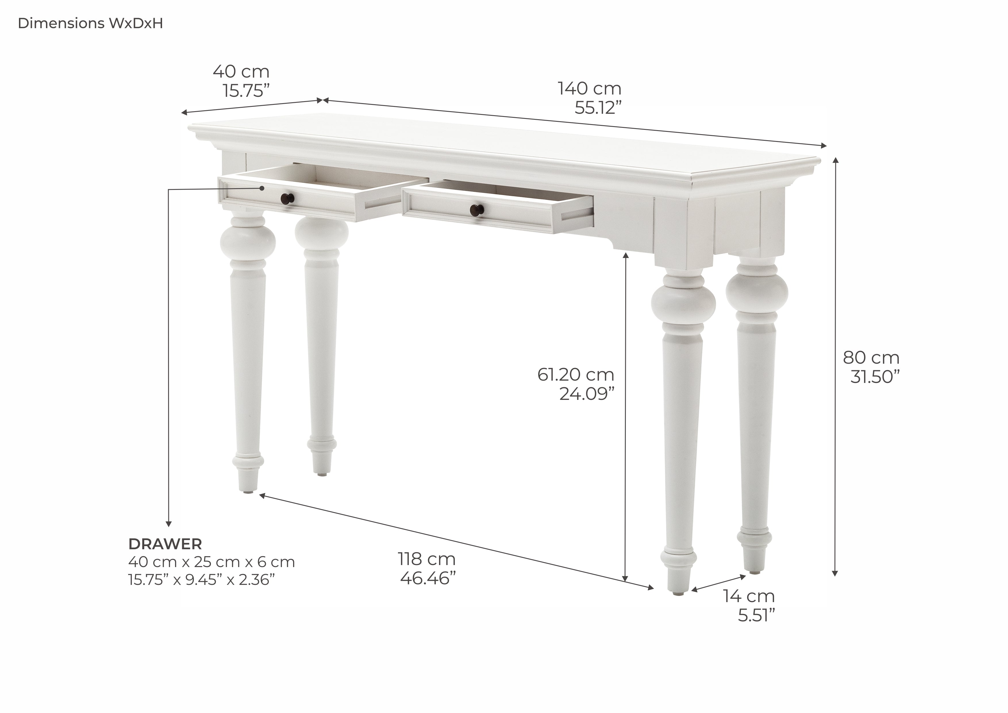 Provence Console Table