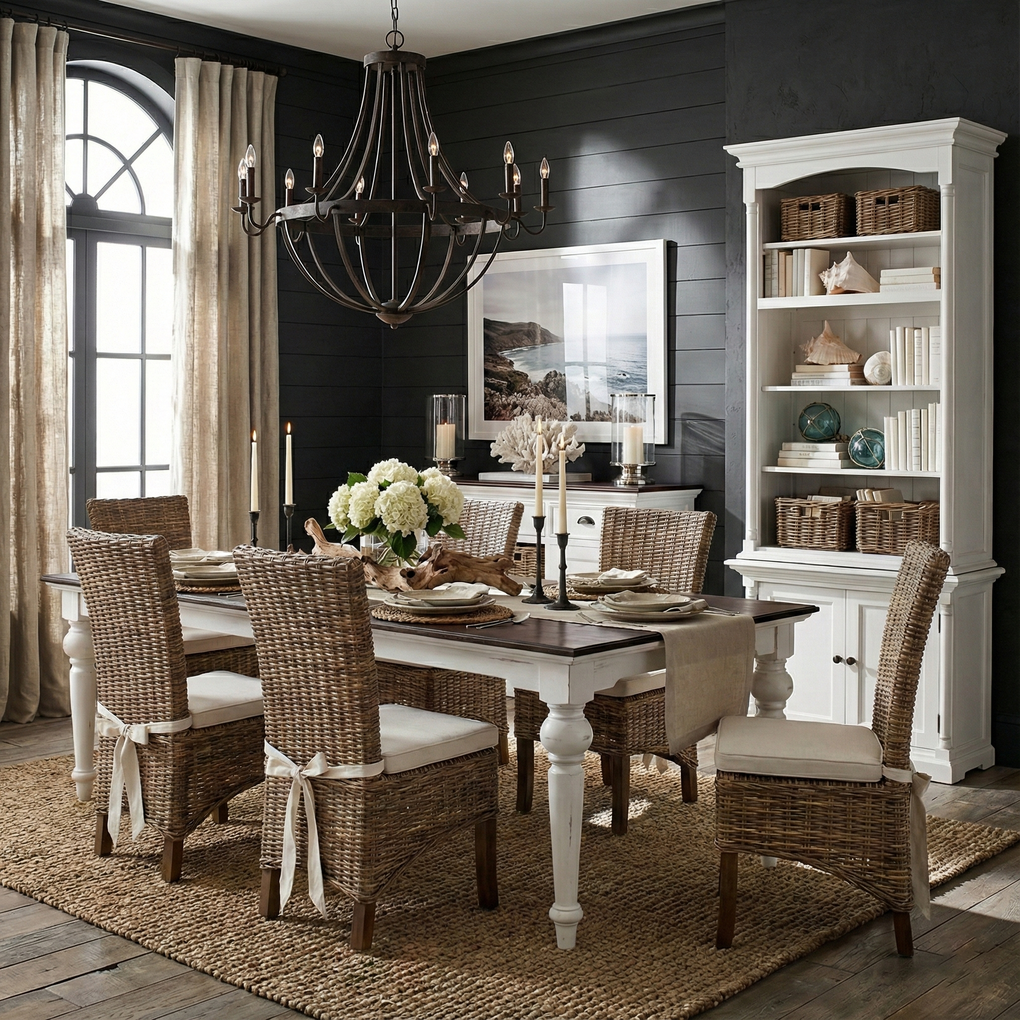 Provence Accent Dining Table 94"