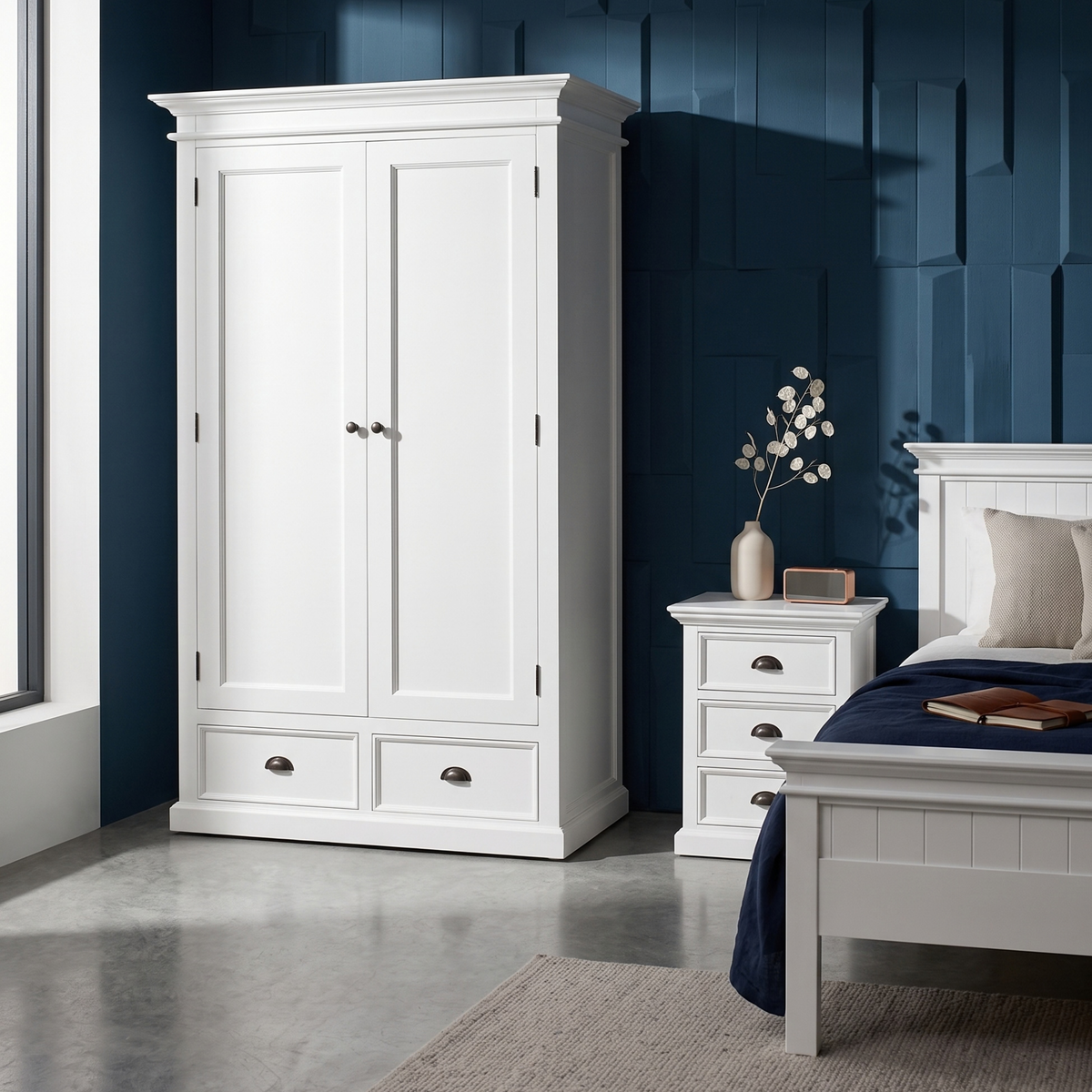 Halifax Wardrobe with 2 Doors