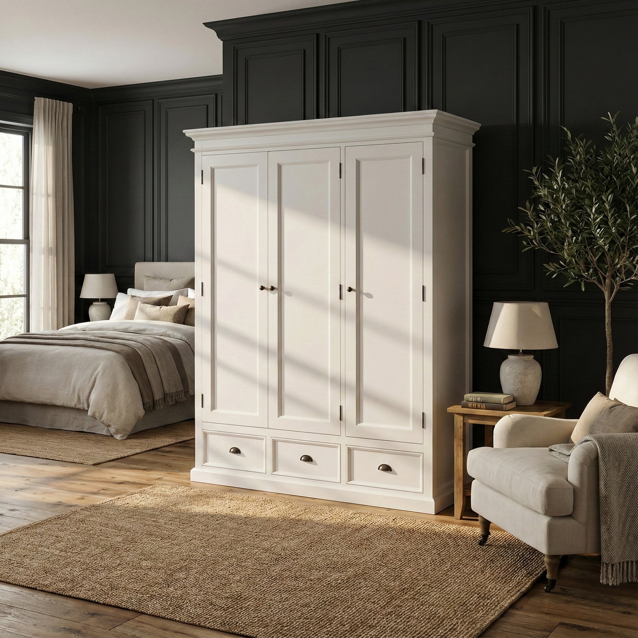 Halifax Wardrobe with 3 Doors