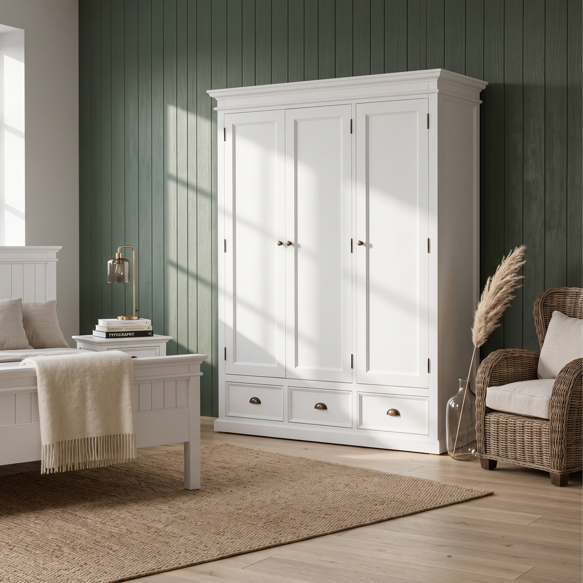 Halifax Wardrobe with 3 Doors