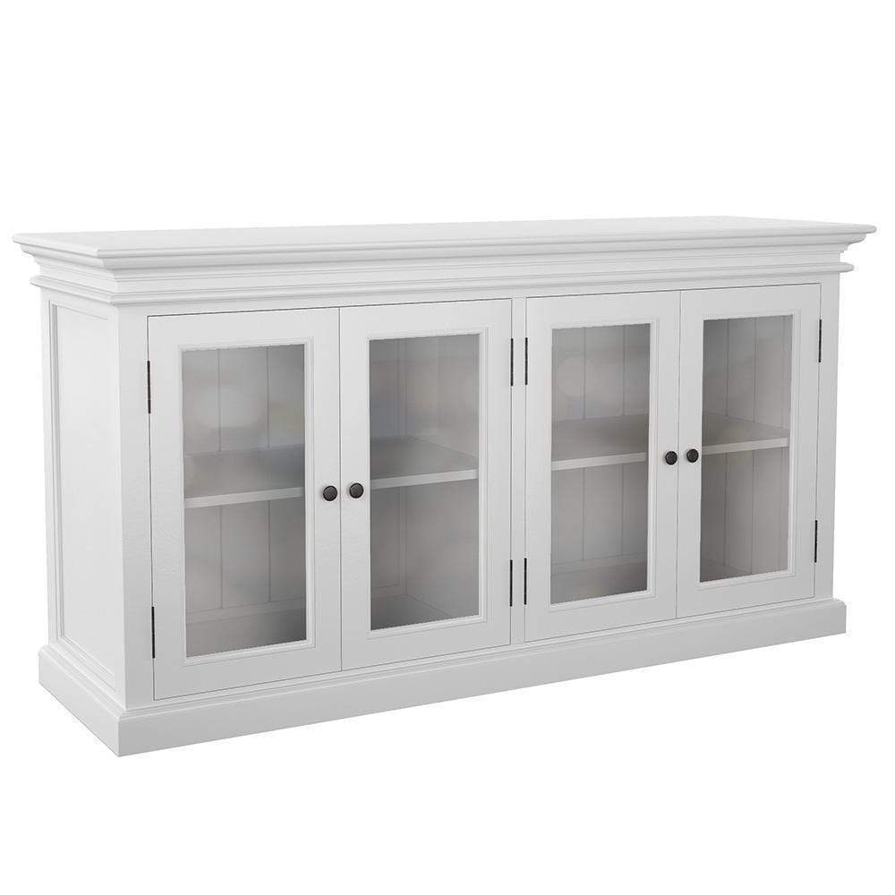 Halifax 4 Door Sideboard - White-Buffet-Novasolo-I Wanna Go Home