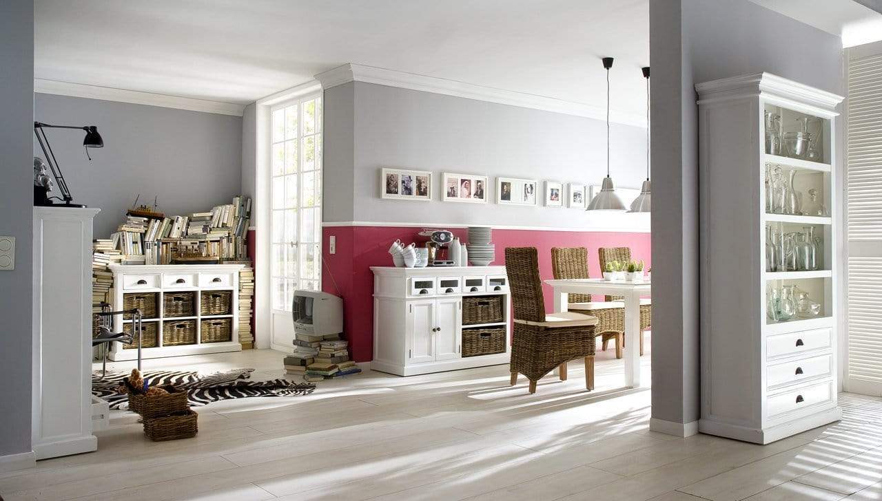 Halifax Buffet / Sideboard - White-Buffet-Novasolo-I Wanna Go Home