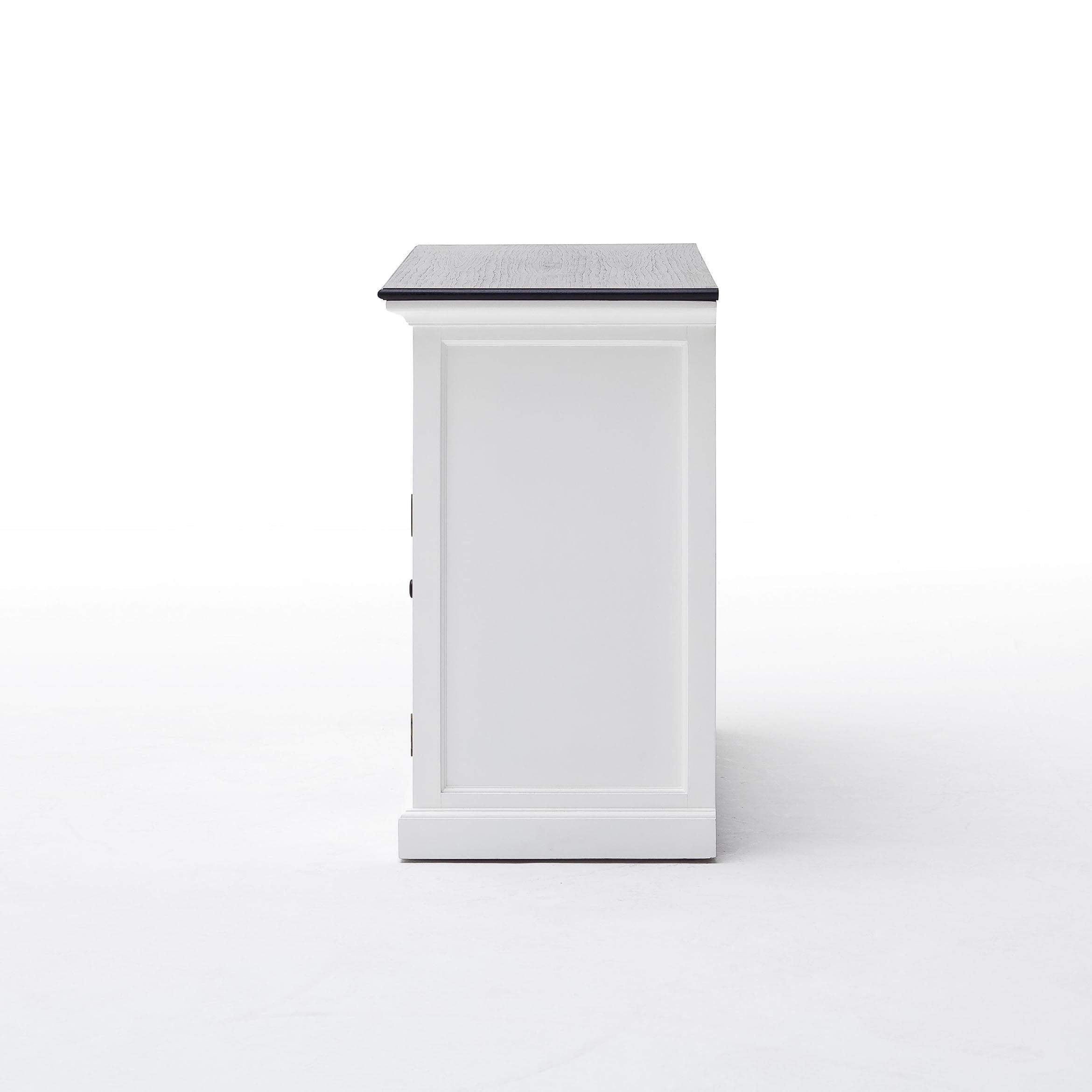 Halifax Contrast Buffet - White with Black Top-Buffet-by NovaSolo-I Wanna Go Home