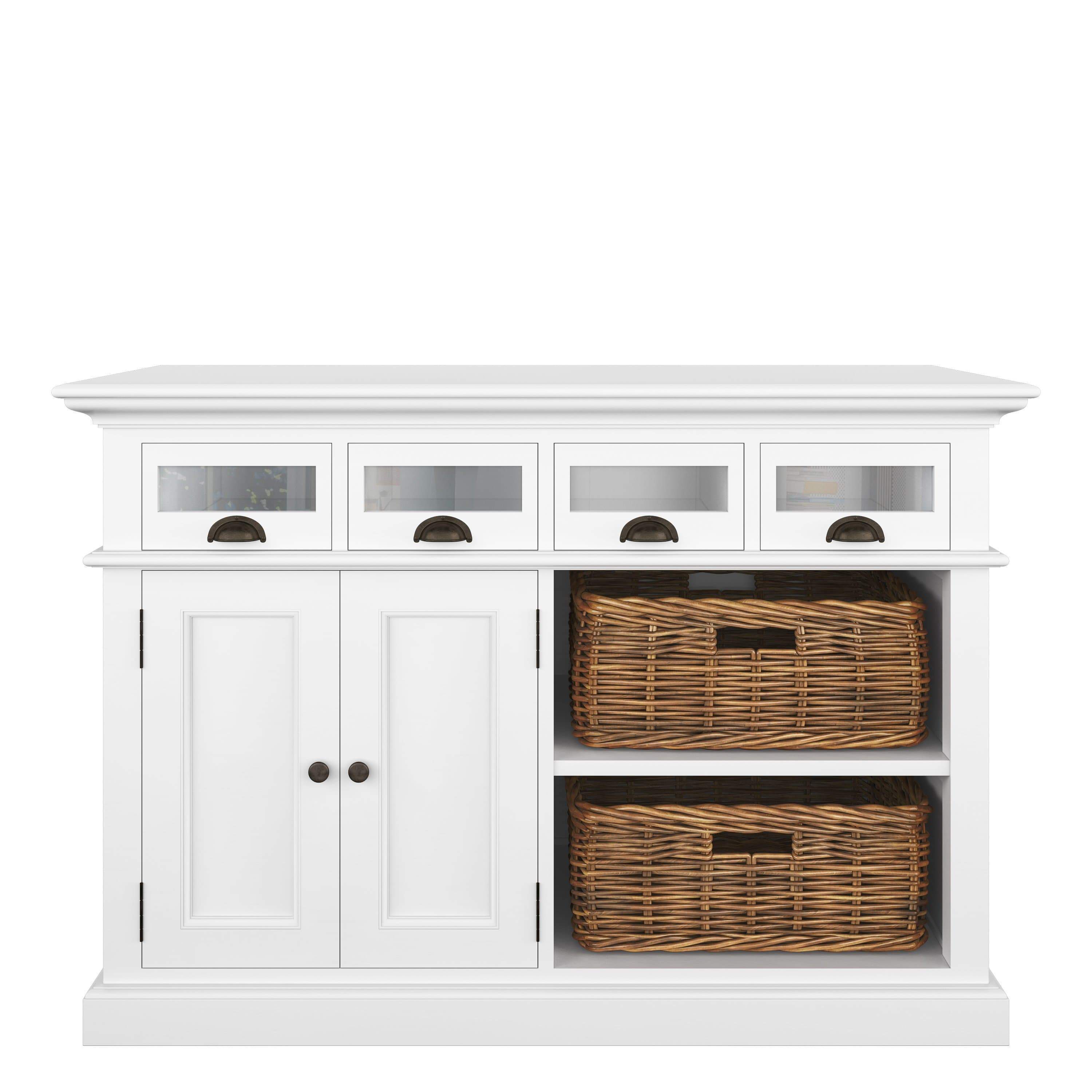 Halifax Kitchen Buffet - White-Buffet-by NovaSolo-I Wanna Go Home