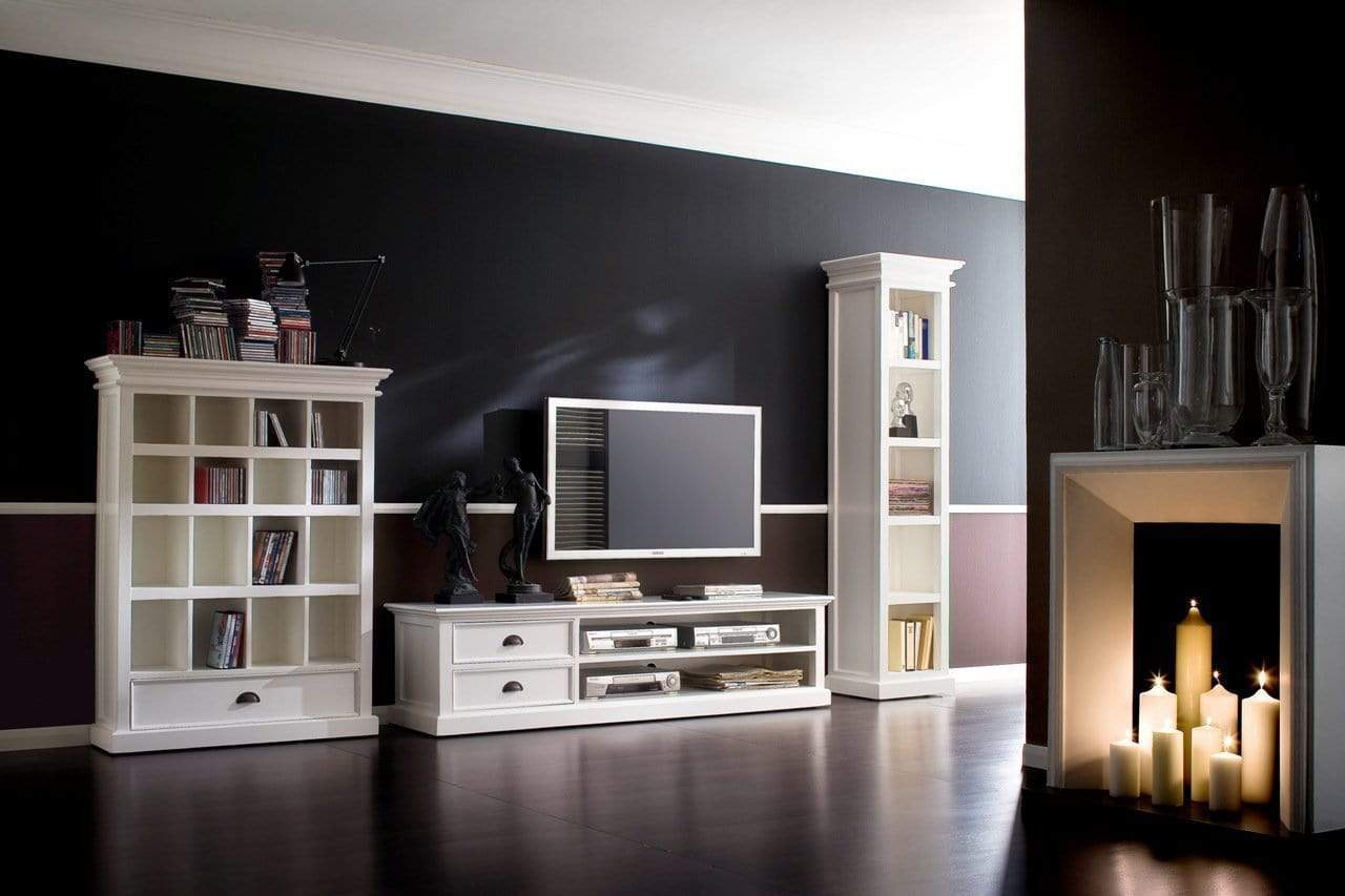 Halifax Lowline ETU 180cm - White-TV Stand-by NovaSolo-I Wanna Go Home