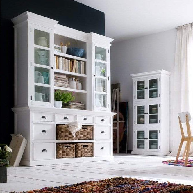 Halifax Medium Cabinet - White-Pantry-by NovaSolo-I Wanna Go Home
