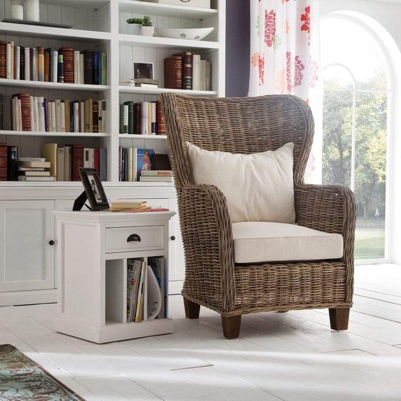 Halifax Side Table - White-Bedside Table-by NovaSolo-I Wanna Go Home