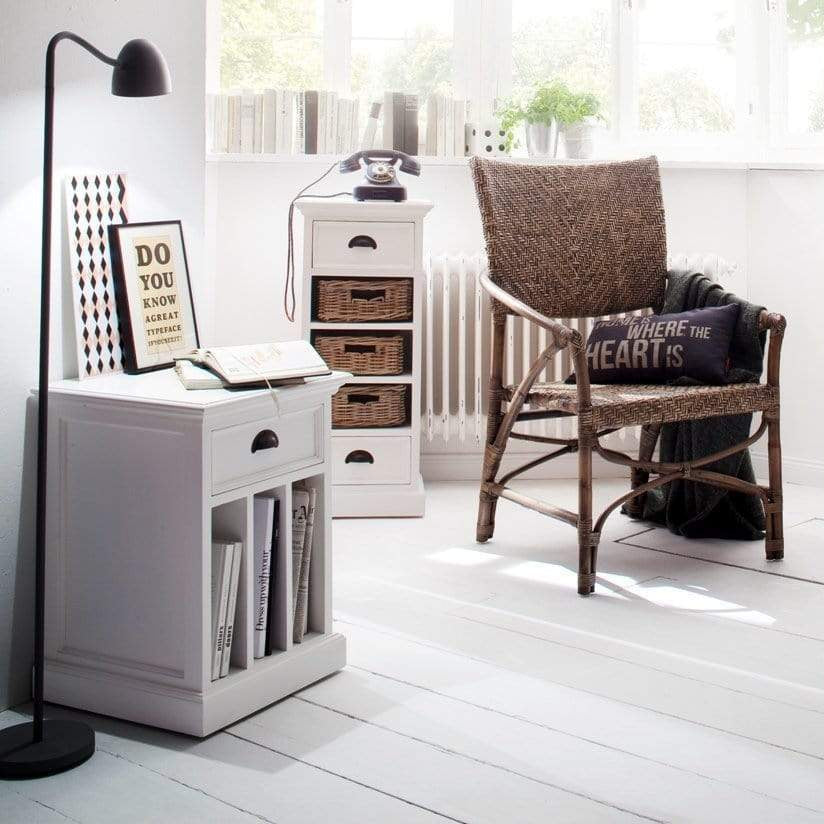 Halifax Side Table - White-Bedside Table-by NovaSolo-I Wanna Go Home