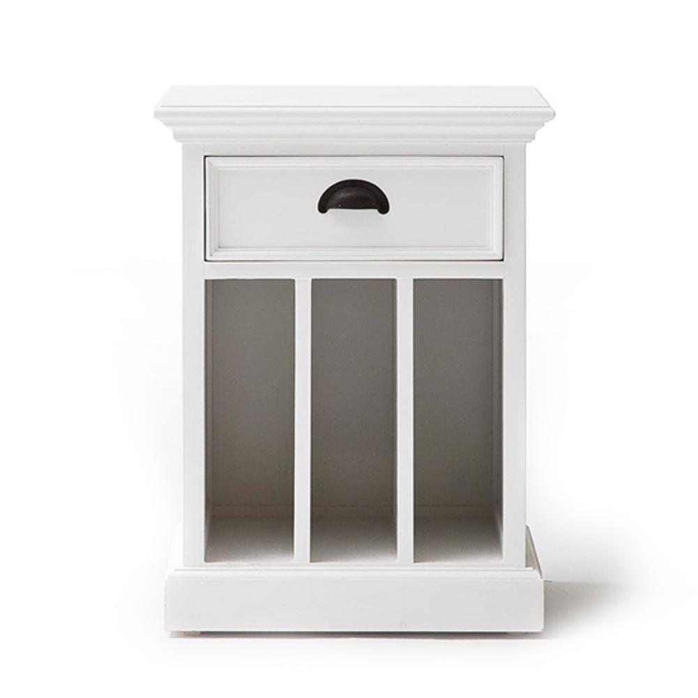 Halifax Side Table - White-Bedside Table-by NovaSolo-I Wanna Go Home