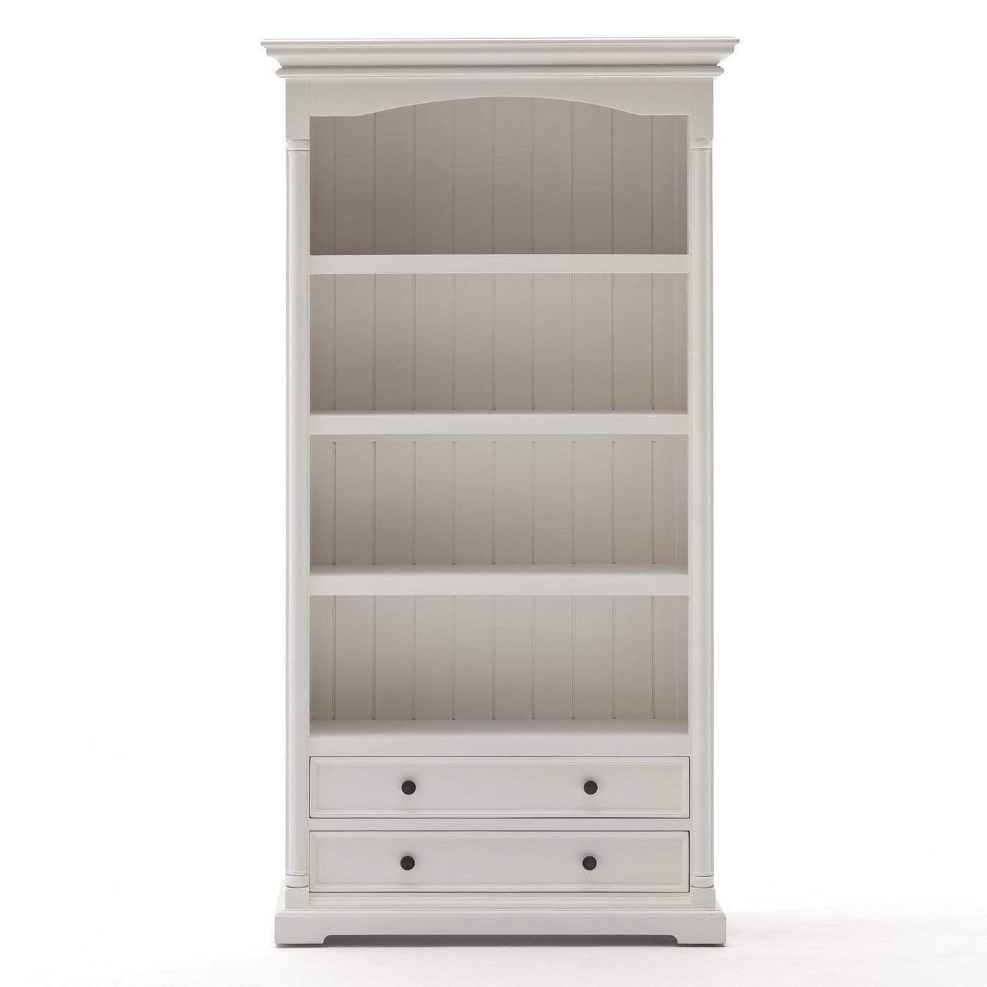 Provence Bookcase - White-Bookcase-Novasolo-I Wanna Go Home