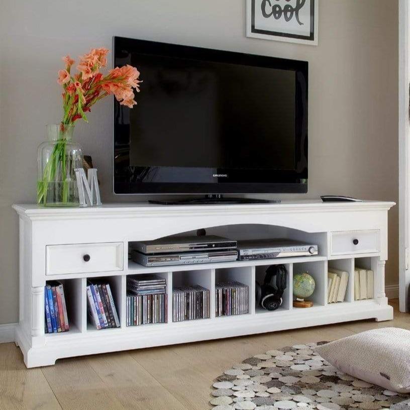 Provence Large ETU 180cm - White-TV Stand-Novasolo-I Wanna Go Home