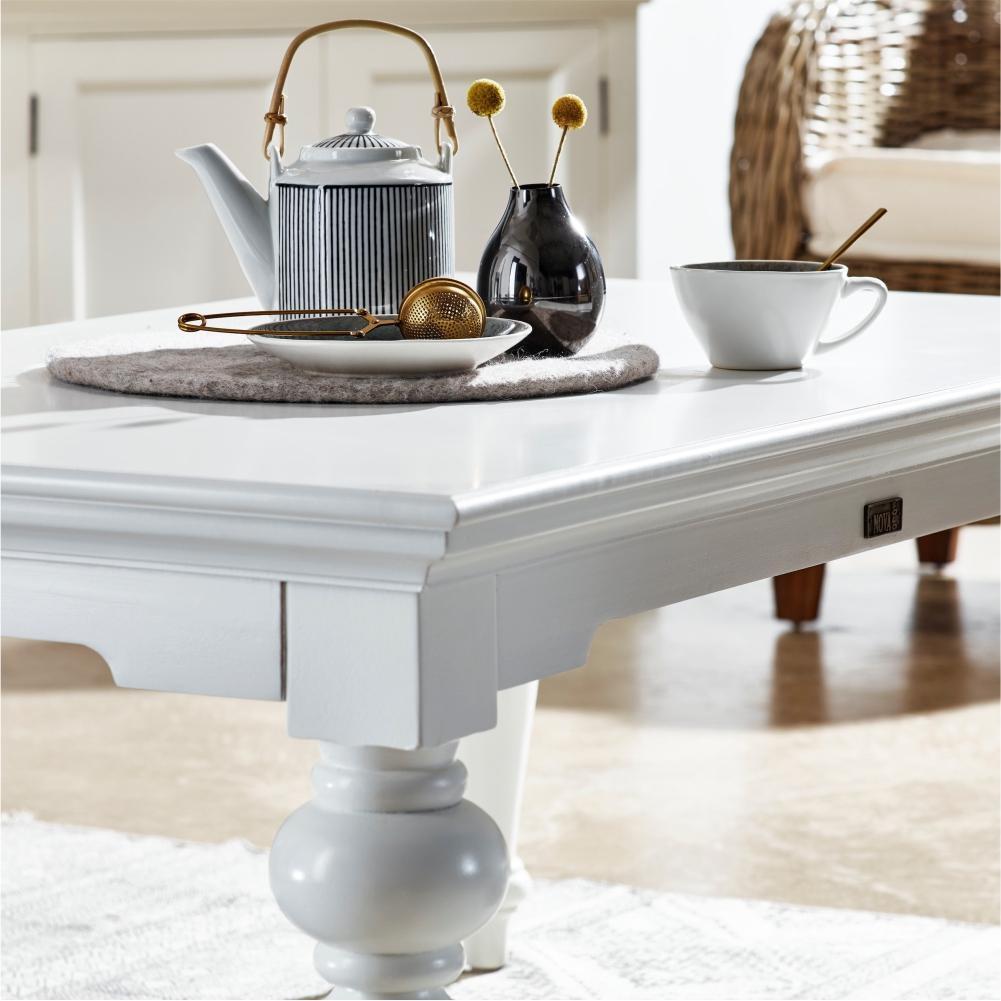 Provence Rectangle Coffee Table - White-Coffee Table-Novasolo-I Wanna Go Home