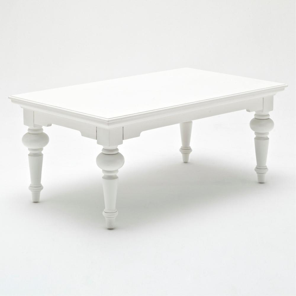 Provence Rectangle Coffee Table - White-Coffee Table-Novasolo-I Wanna Go Home