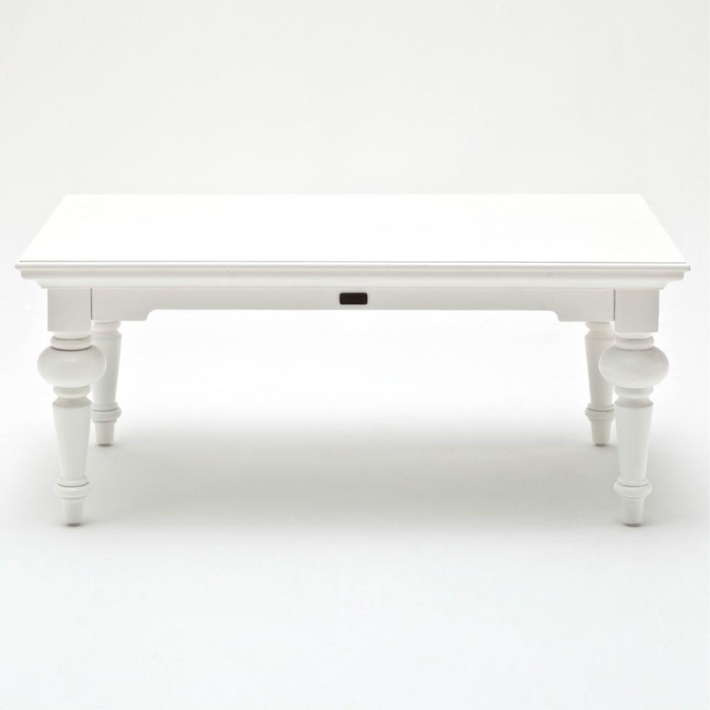 Provence Rectangle Coffee Table - White-Coffee Table-Novasolo-I Wanna Go Home