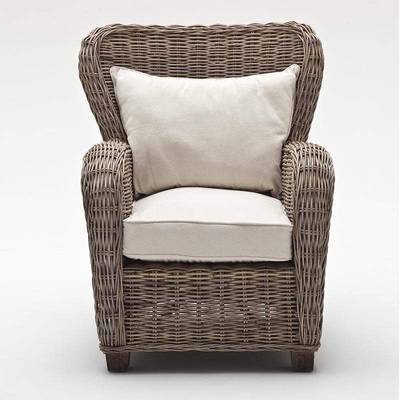 Queen Kubu Rattan Arm Chair-Chair-Novasolo-I Wanna Go Home