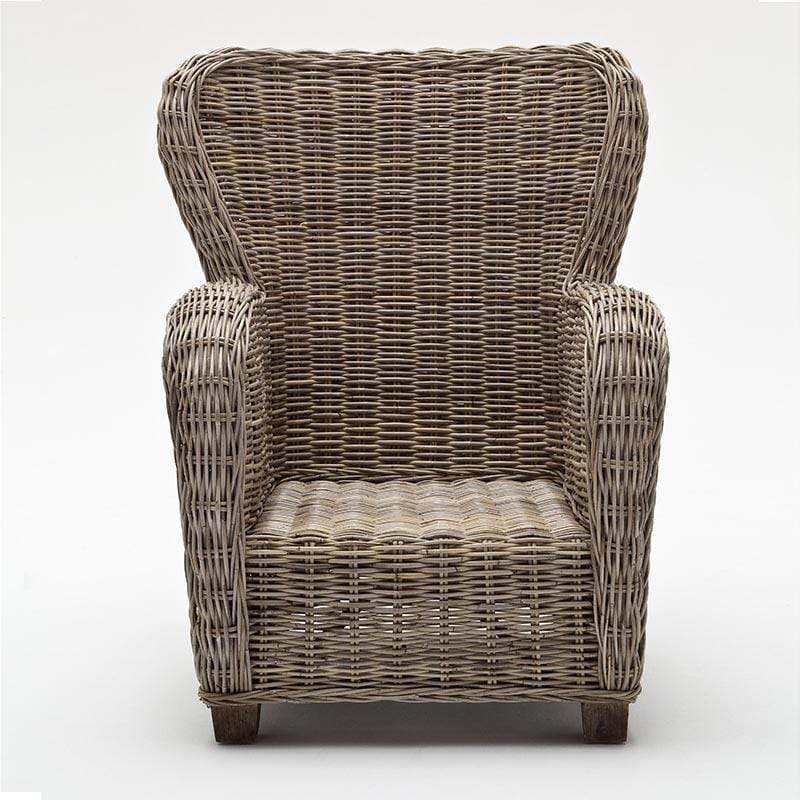 Queen Kubu Rattan Arm Chair-Chair-Novasolo-I Wanna Go Home