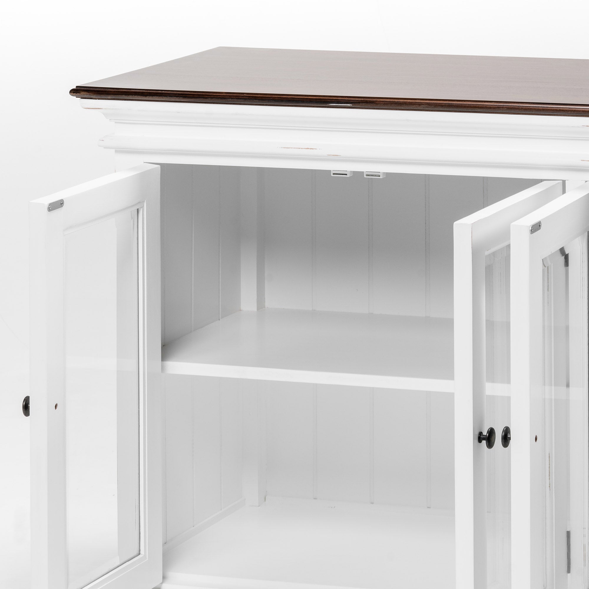 Halifax Accent Display Buffet with 4 Glass Doors