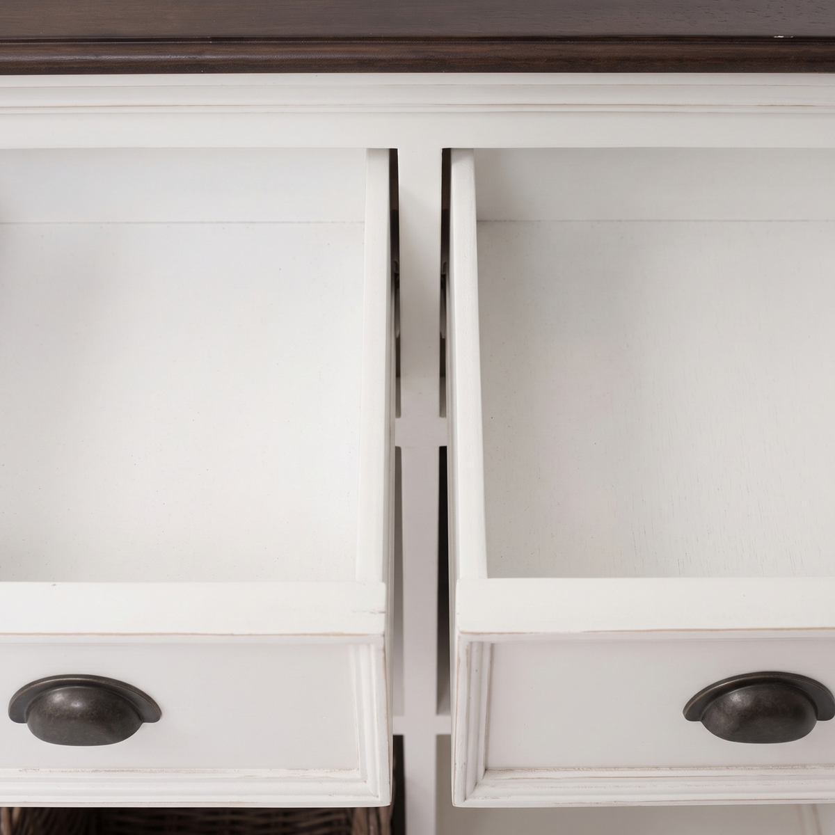 Halifax Large Accent Buffet with 4 Baskets 63''