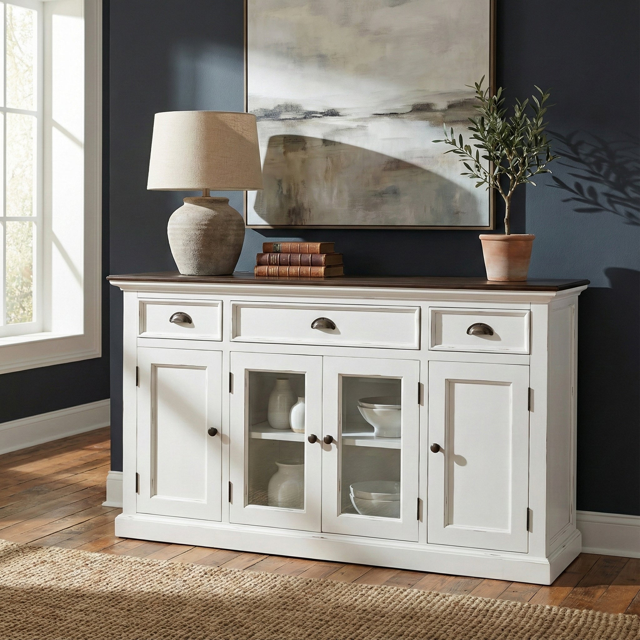 Halifax Accent Buffet with 4 Doors 3 Drawers