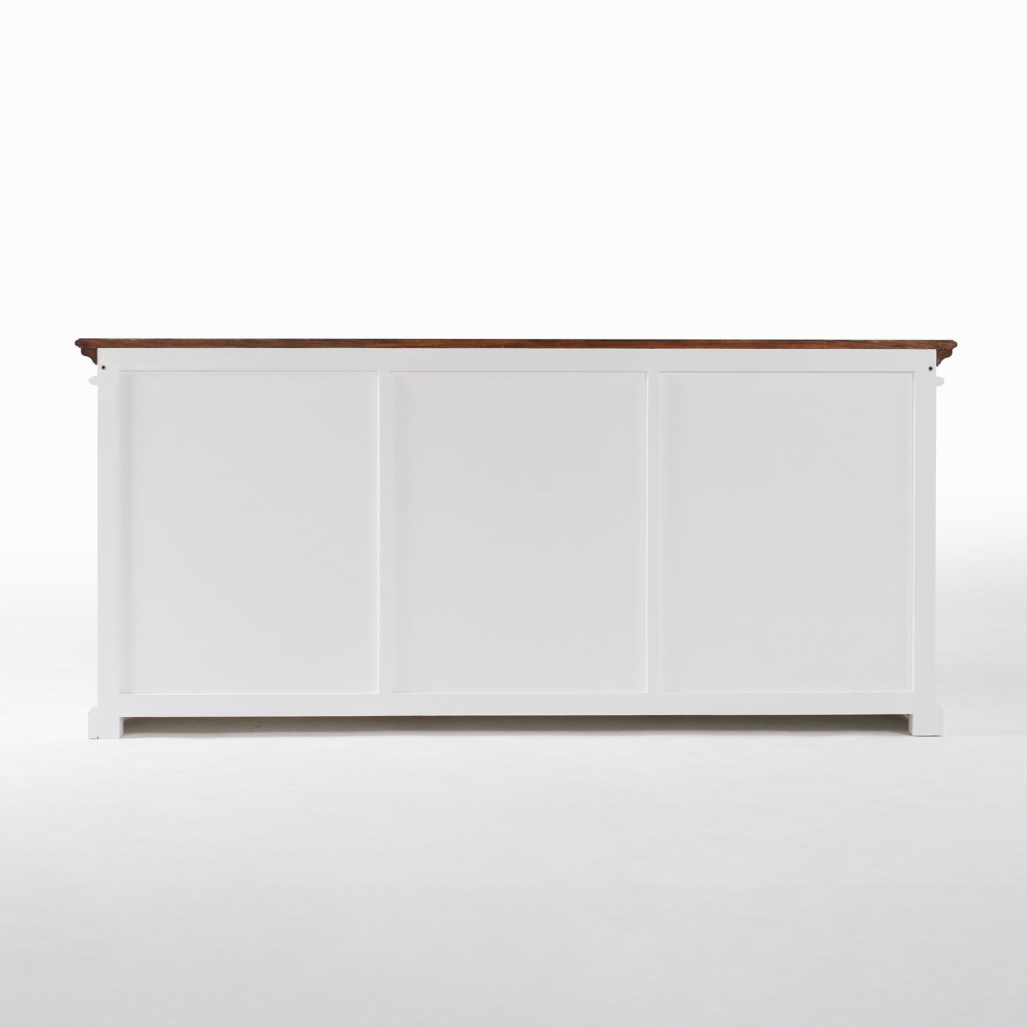 Corfu Buffet with 6 Glass Doors 79'', Medium Brown