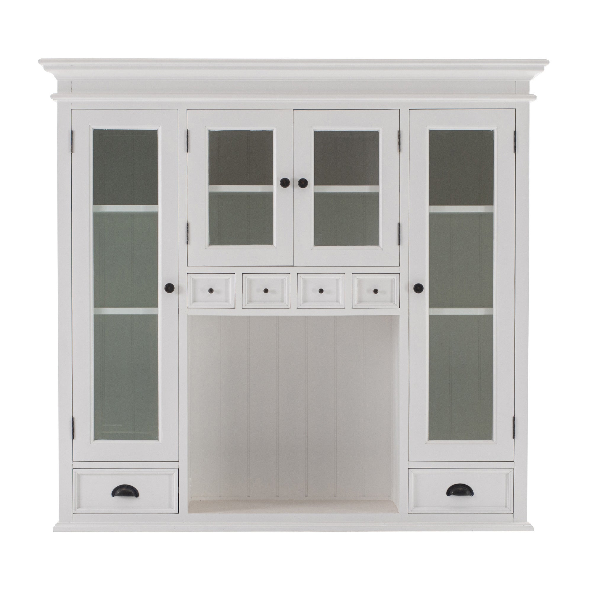Halifax Kitchen Buffet & Hutch - White TOP