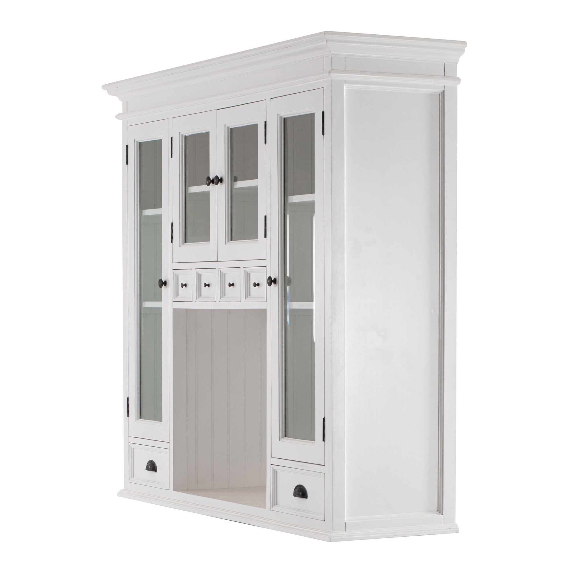 Halifax Kitchen Buffet & Hutch - White TOP