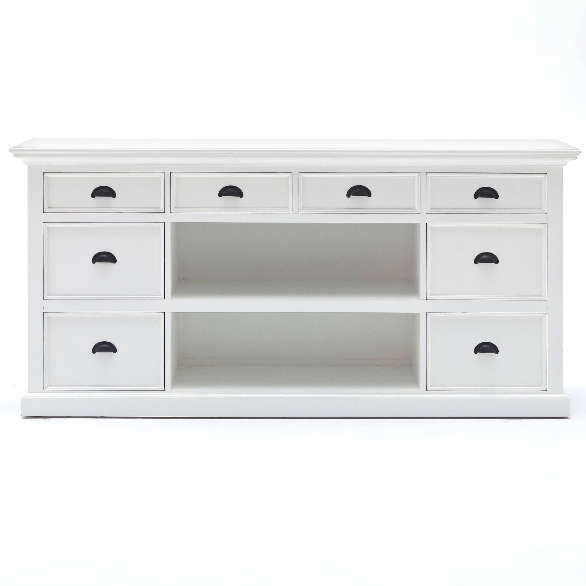 Halifax Library Hutch with Basket Set