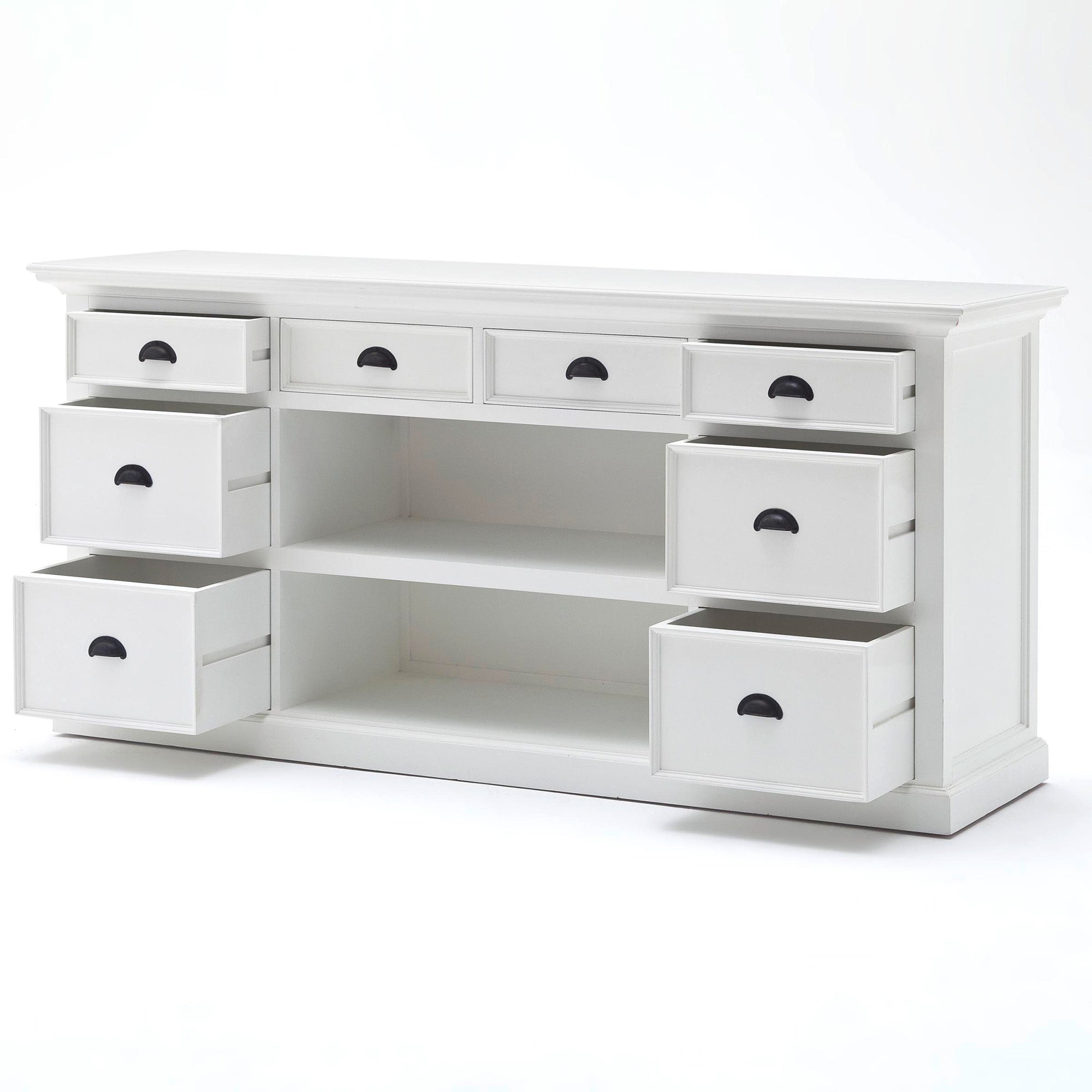 Halifax Library Hutch with Basket Set