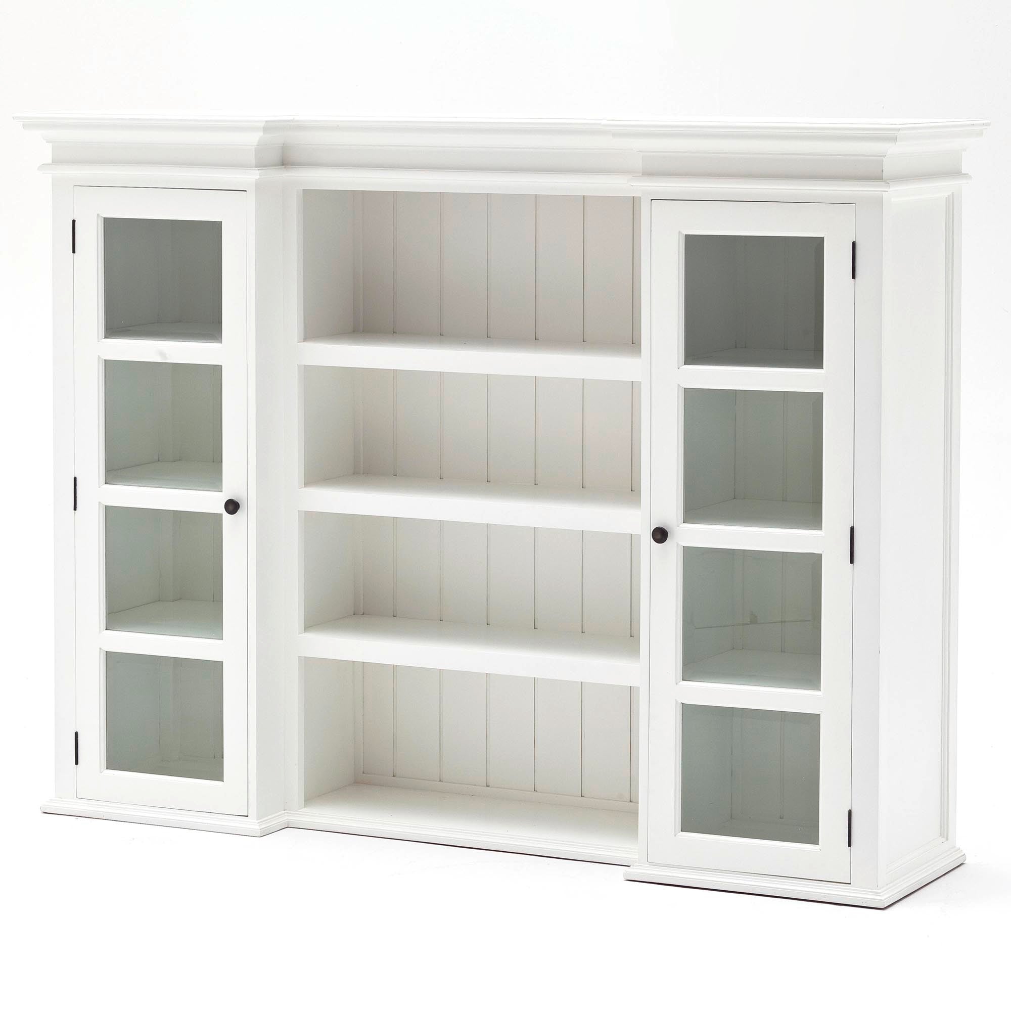 Halifax Library Hutch with Basket Set